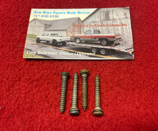 Screw Set, Plastic Column Closure Screws Quantity 4