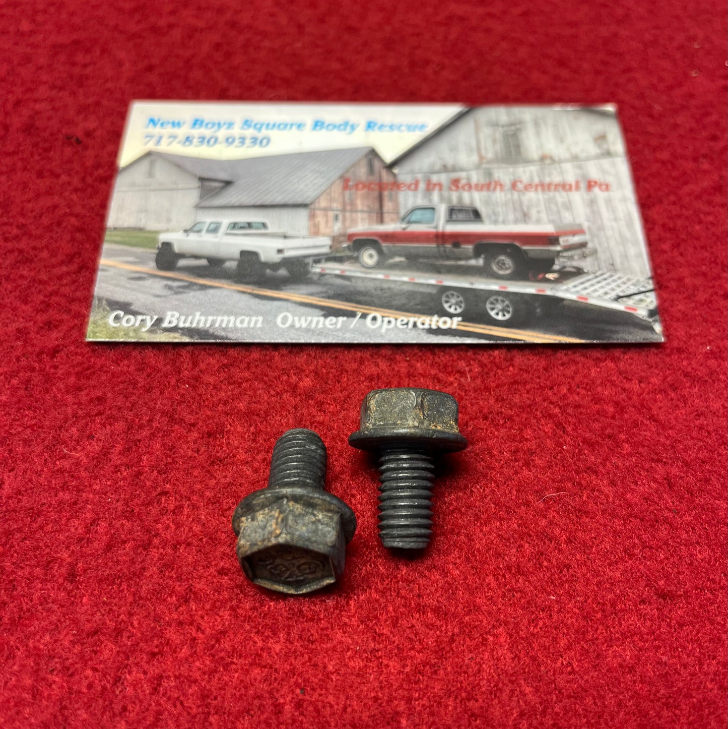 Bolt Set, Accelerator Control Cable Support Bolt 6.2 Part# 11504986