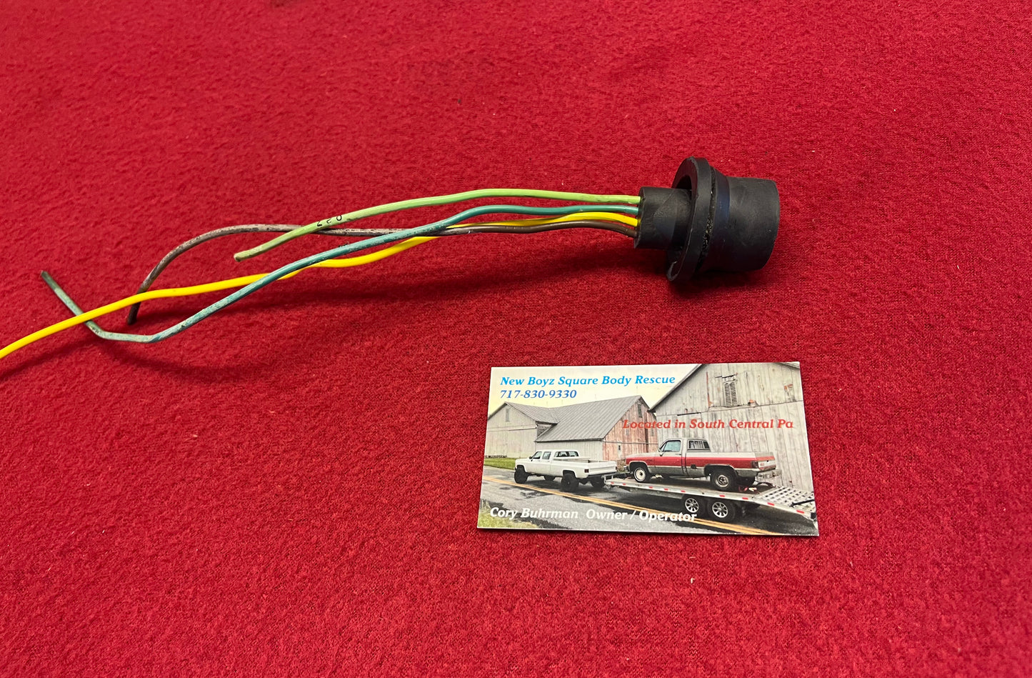 Pigtail, Taillight Harness Pigtail 4 Terminal Blade Design