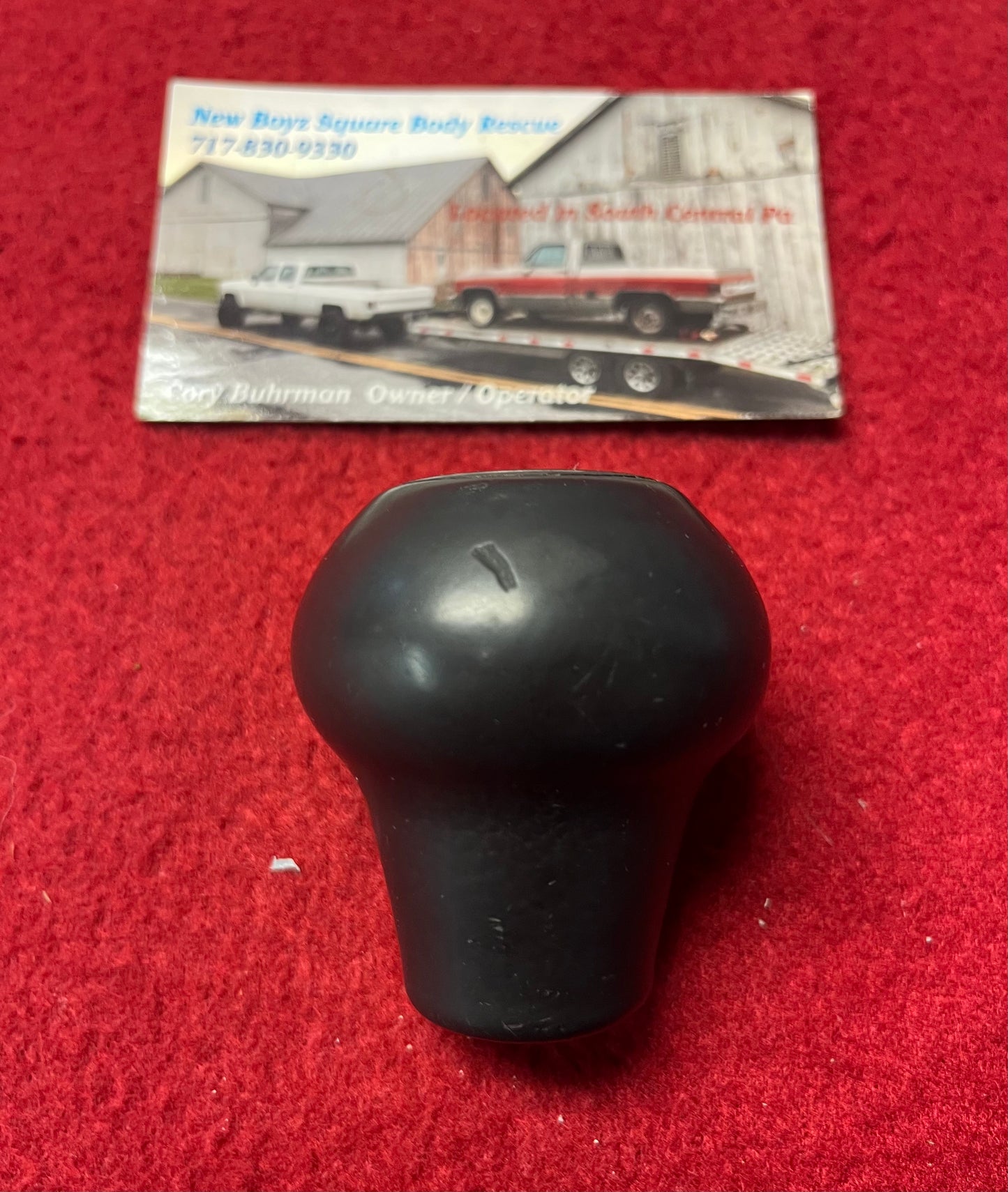 Knob, Shifter Knob SM465 1984-1991 (Round Pear Shape)