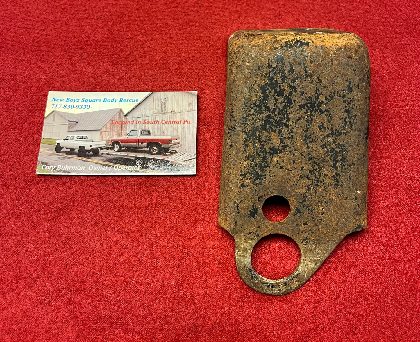 Bracket, Parking Brake Cable Rear Support Bracket 1984 - 1987 C & R 1 & 2 Part# 14072691