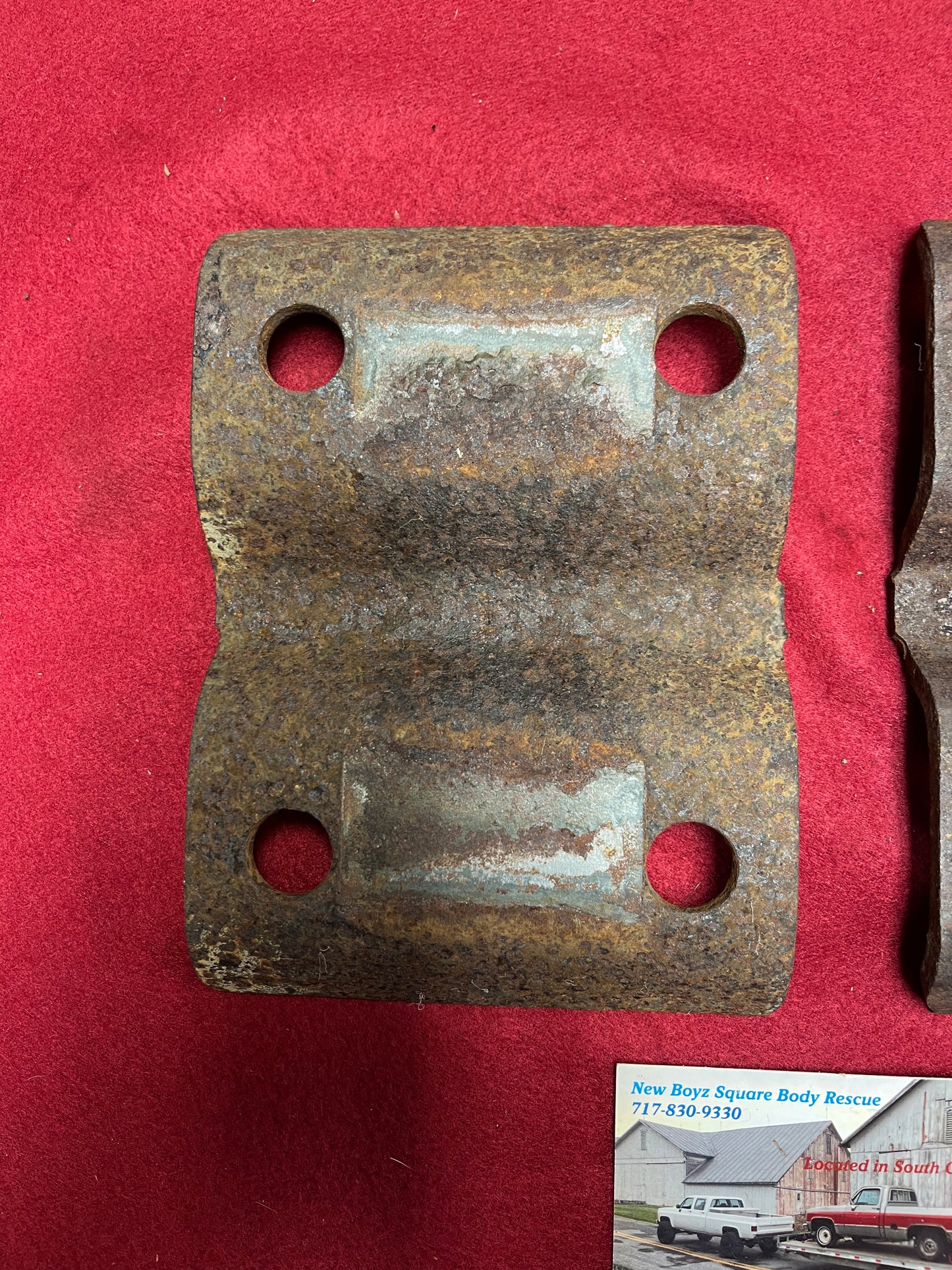 Plates, Rear Spring Plates 3.25” Axle Diameter