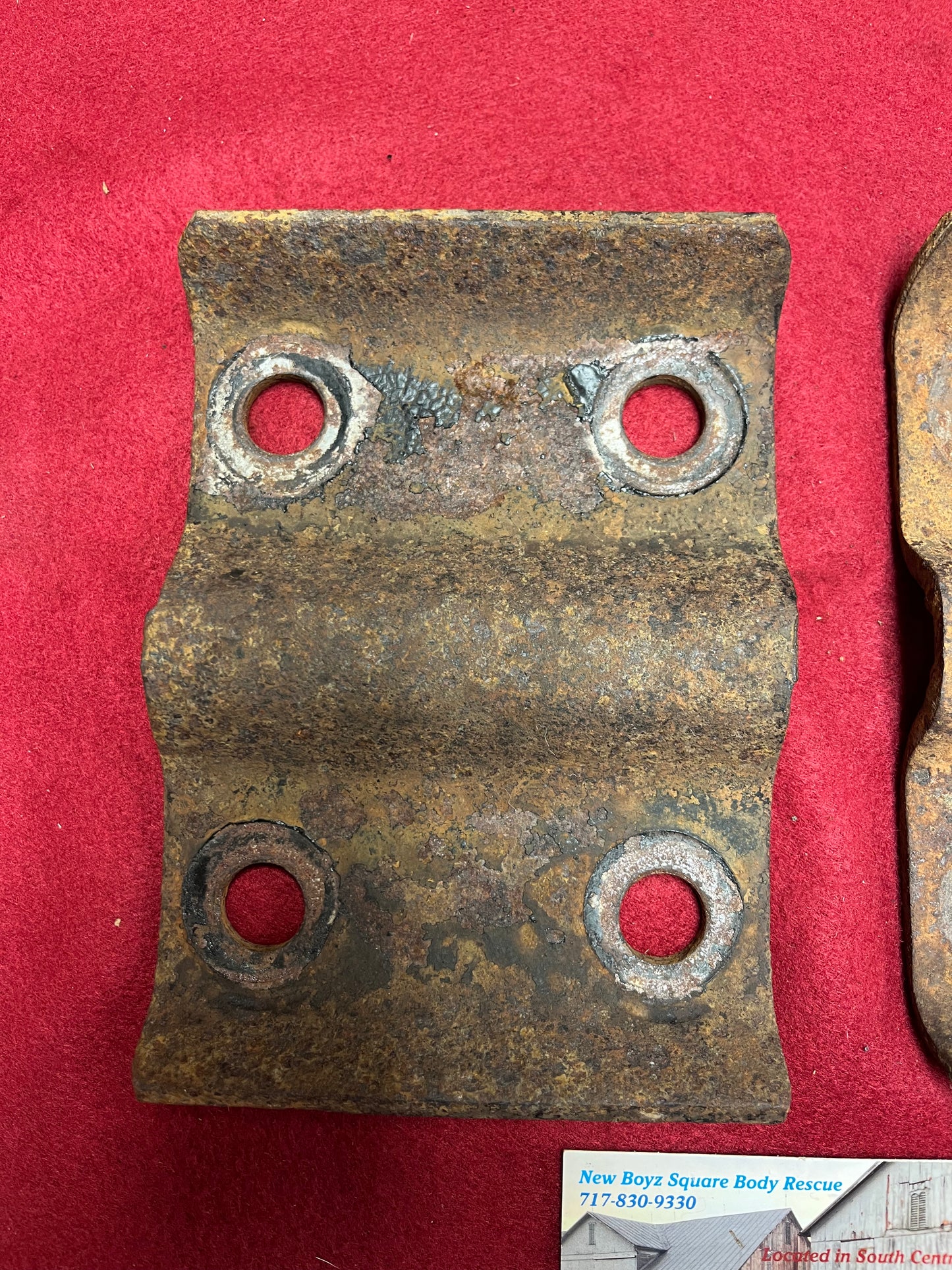 Plates, Rear Spring Plates 3.25” Axle Diameter