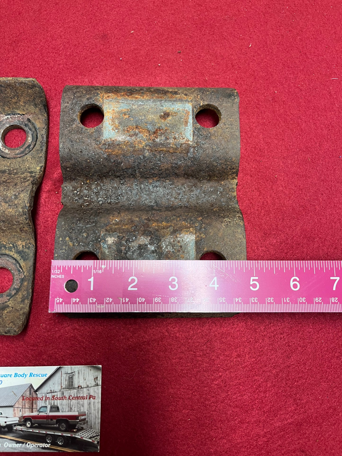 Plates, Rear Spring Plates 3.25” Axle Diameter