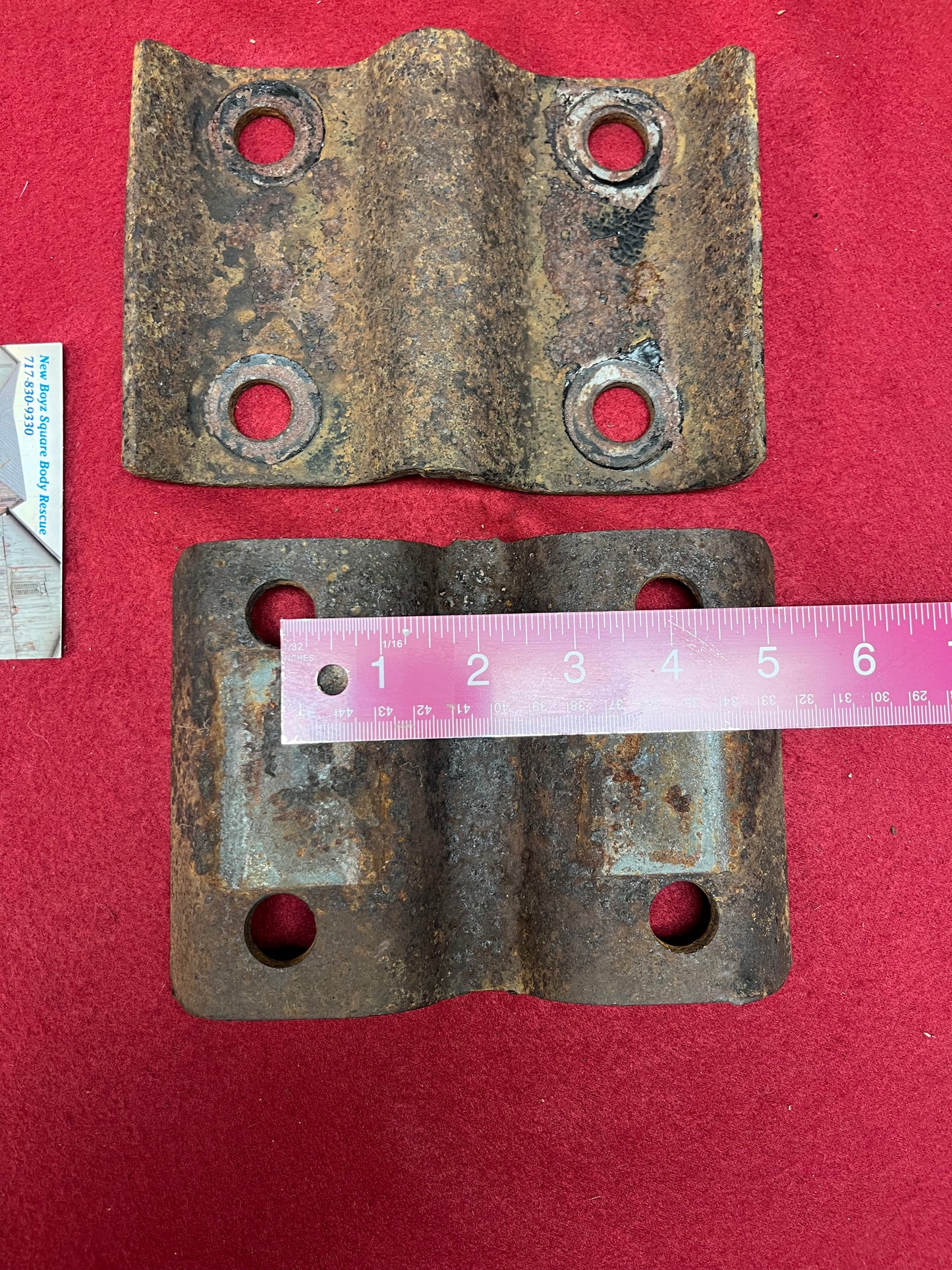Plates, Rear Spring Plates 3.25” Axle Diameter
