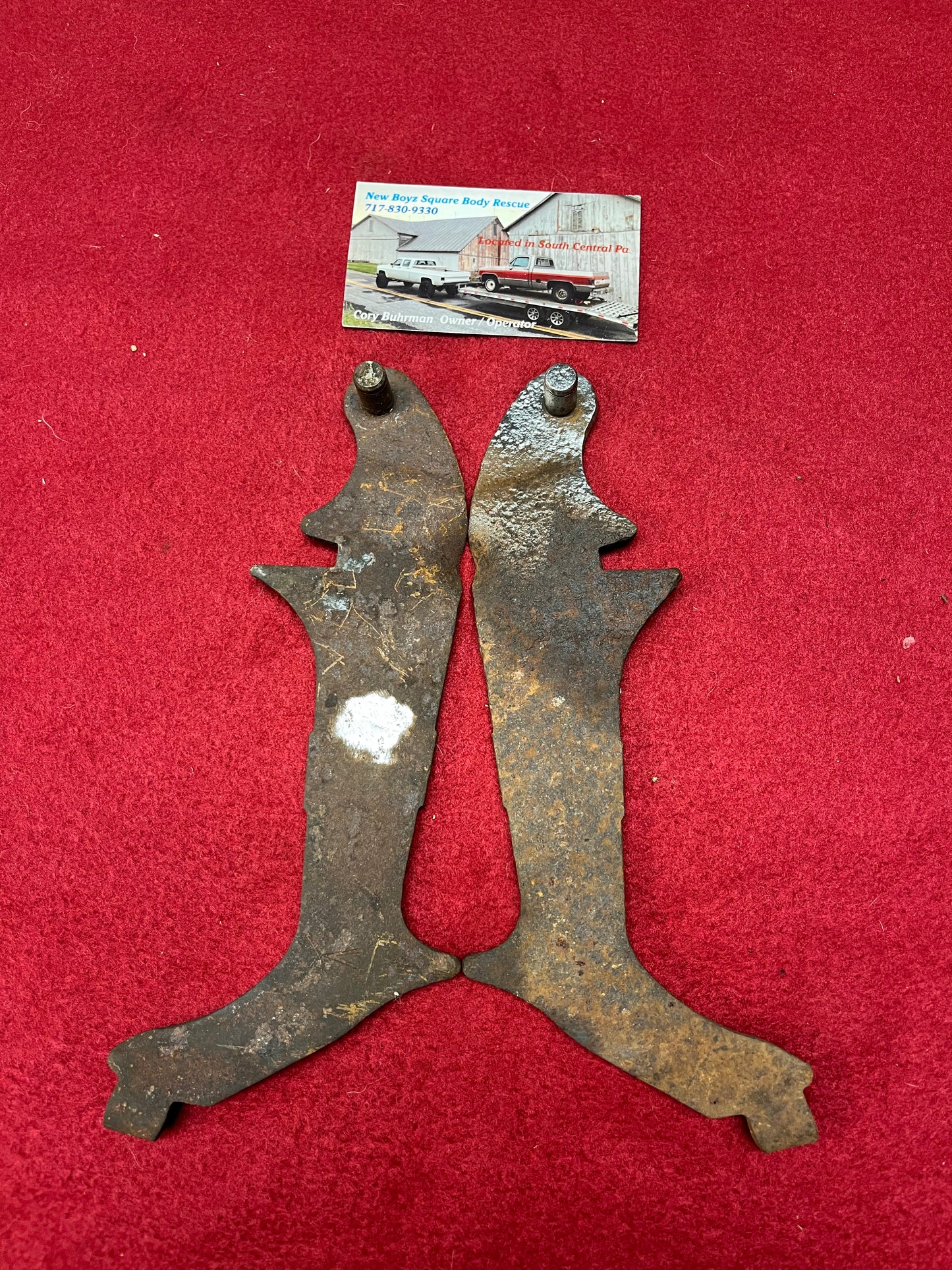 Lever, Park Brake Cable Lever C-K 2-3 Series Part# 334307 334308