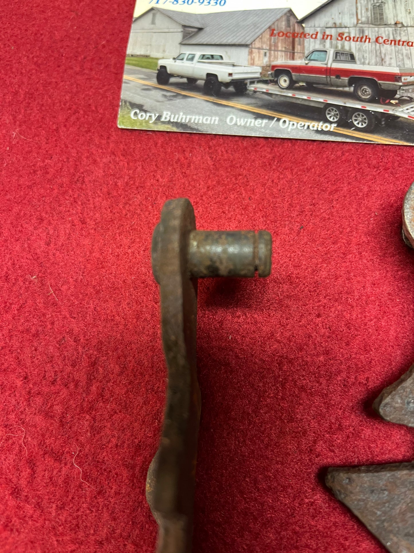 Lever, Park Brake Cable Lever C-K 2-3 Series Part# 334307 334308