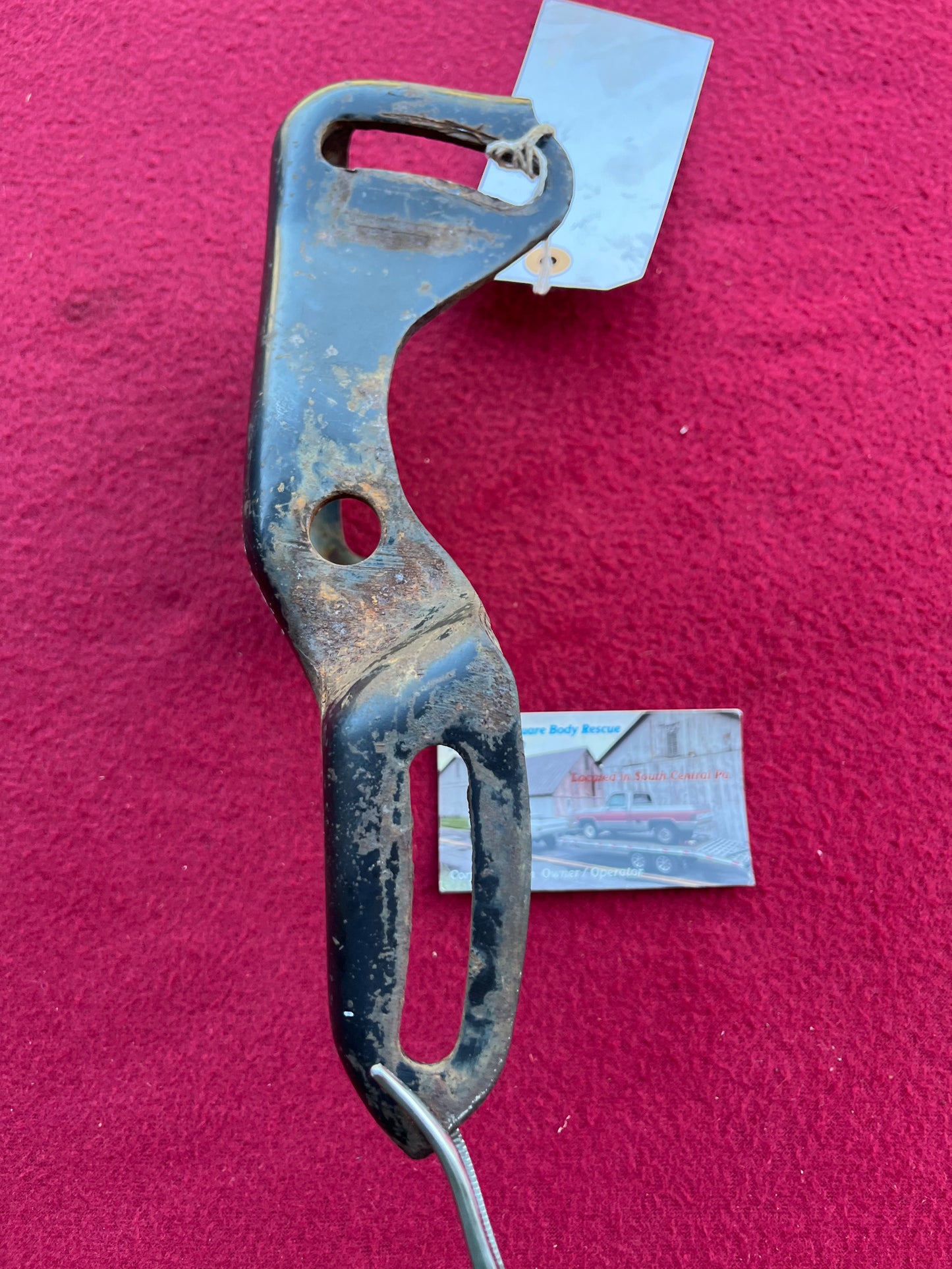 2: Support, Compressor Outer Support; Air Conditioning (AC) (A/C) R-4 Pancake Style 1985-1988 Part# 14103211 (Modified)