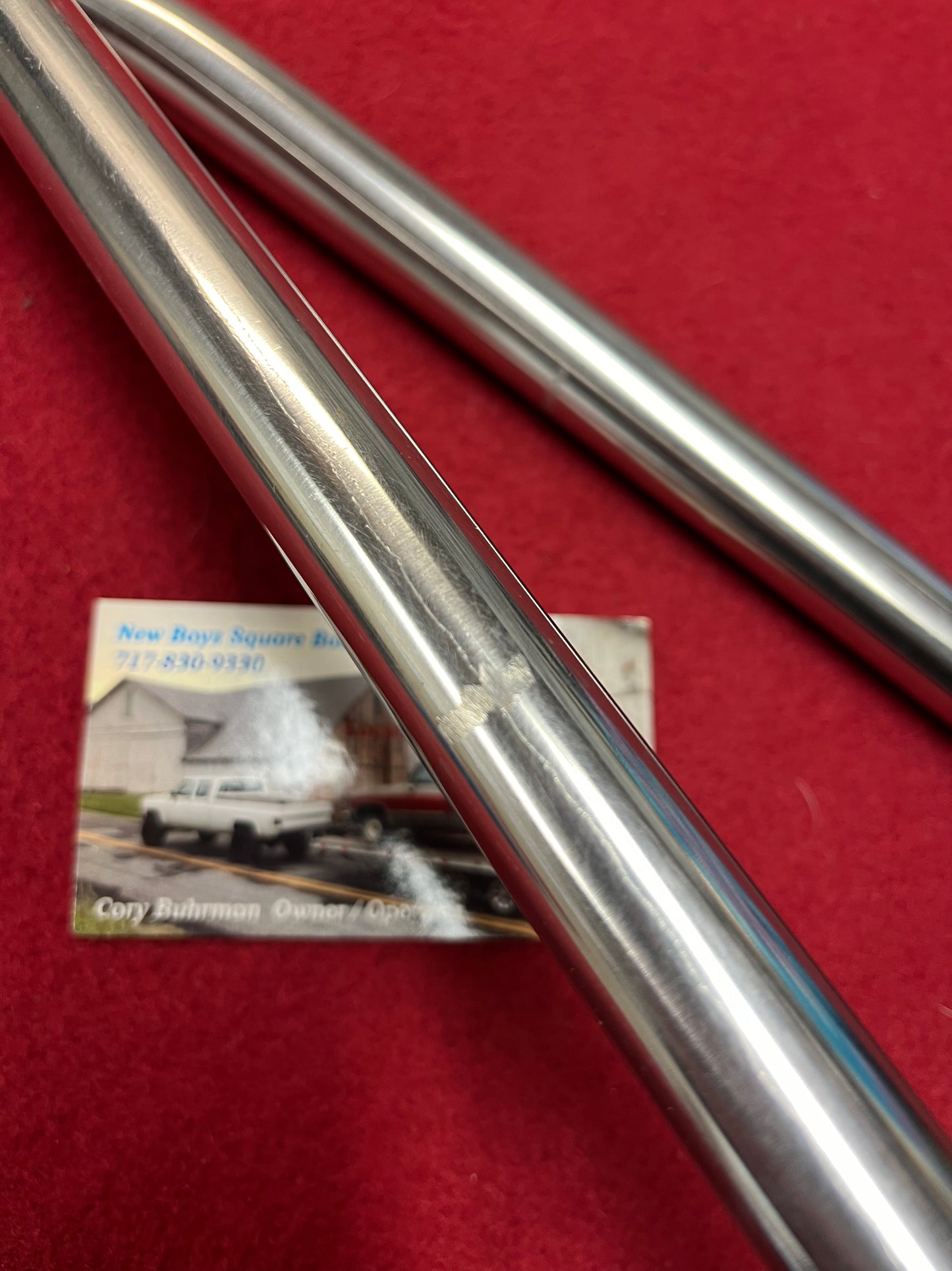 Bracket, LH Upper West Coast Mirror Bracket Stainless
