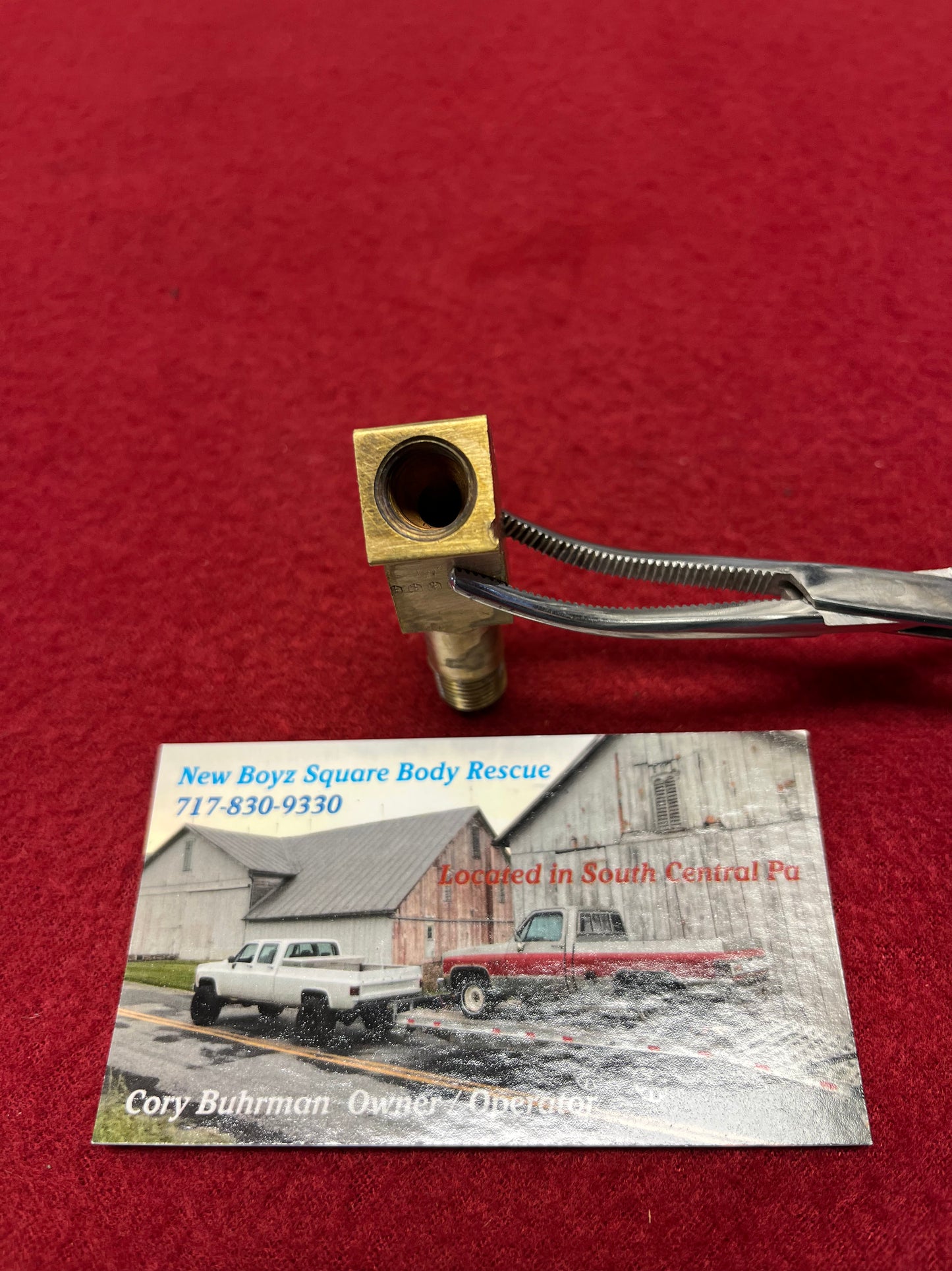 Fitting, Oil Pressure Gauge Fitting (1/8 NPT) Part# 401559