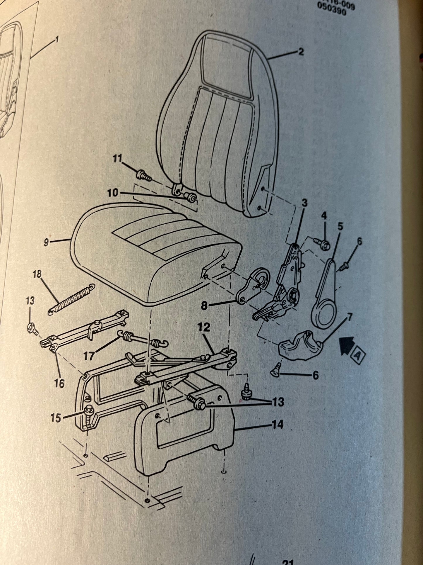 Recliner, Driver Seat Hinge With Recliner Part# 16603081