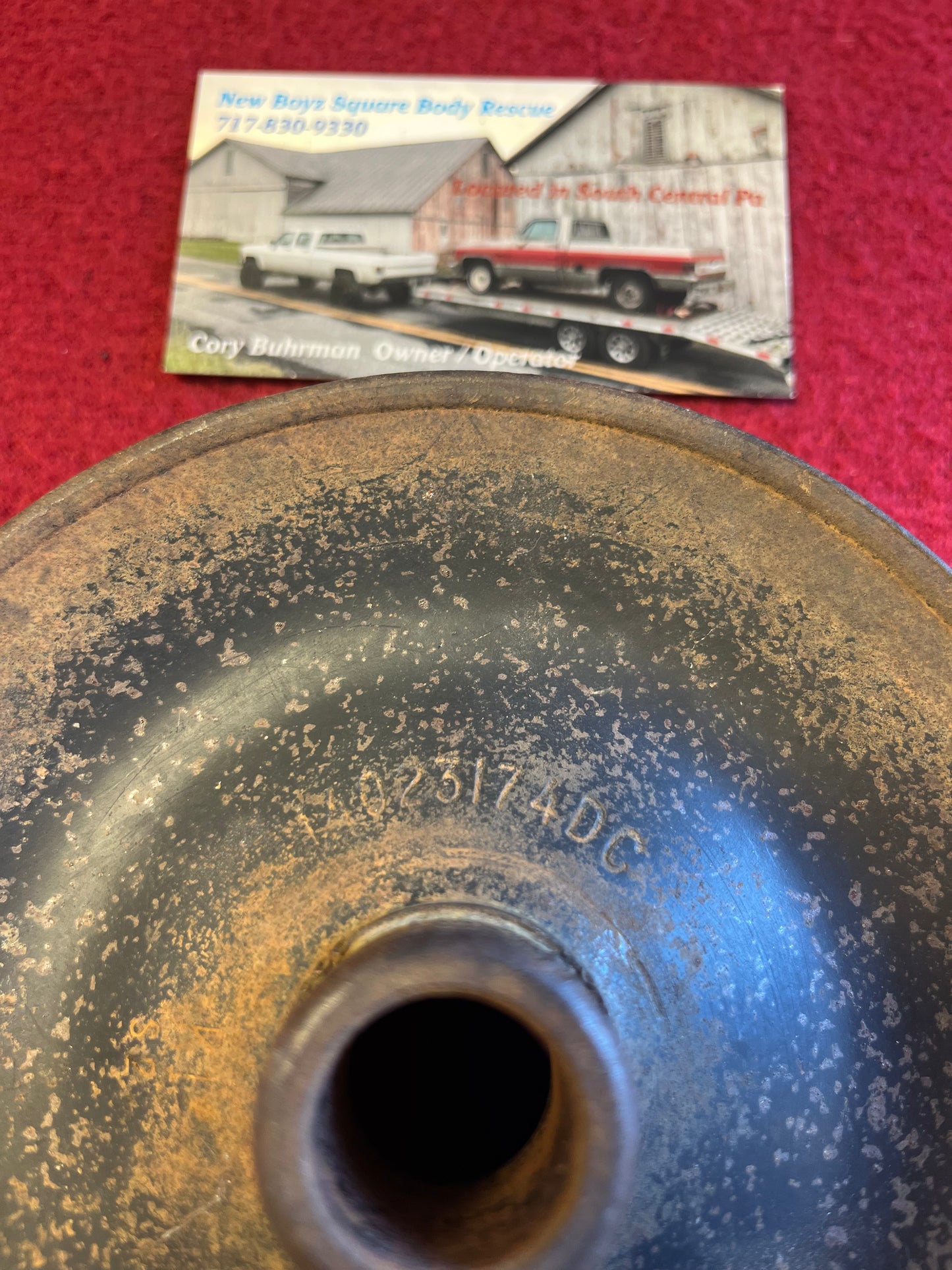 Pulley, Power Steering Pulley 5.75” Double V Groove Part# 14084343 or 14023174 DC