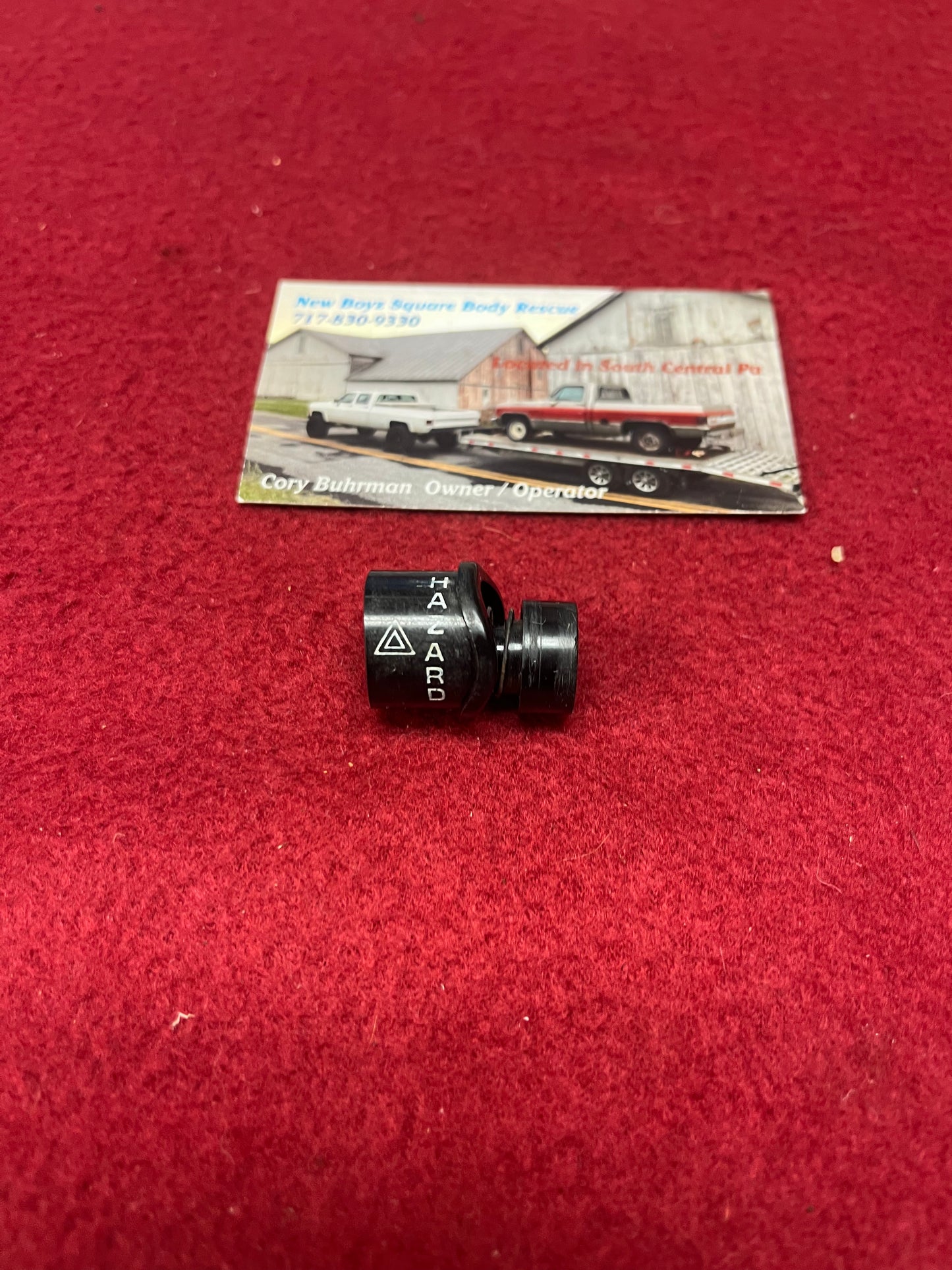 Knob, Hazard Warning Knob Assembly (1977-1991)