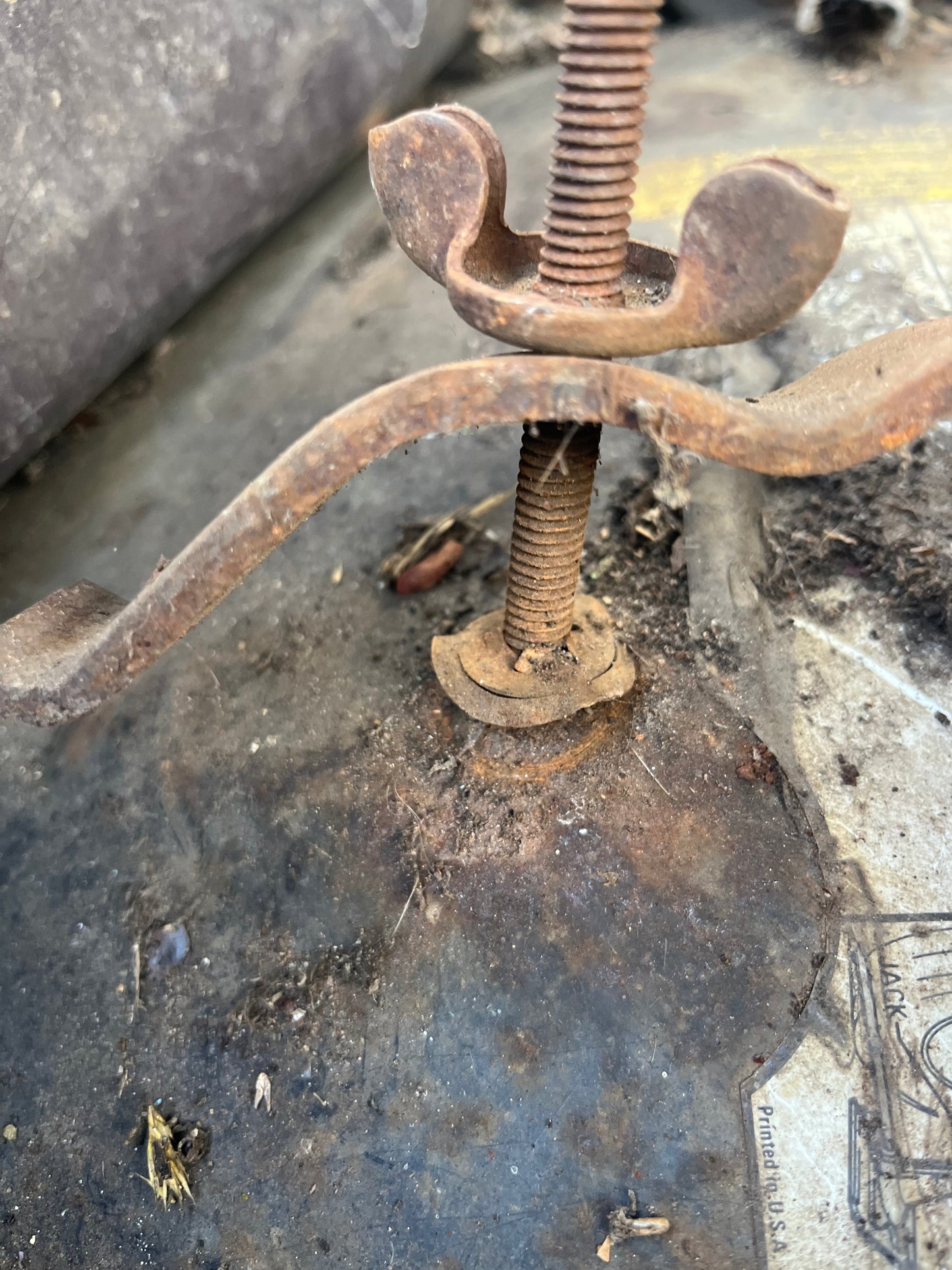 Bolt, Jack Accessory Stay Bolt 5/16-18 x 3.25” 1978-1991