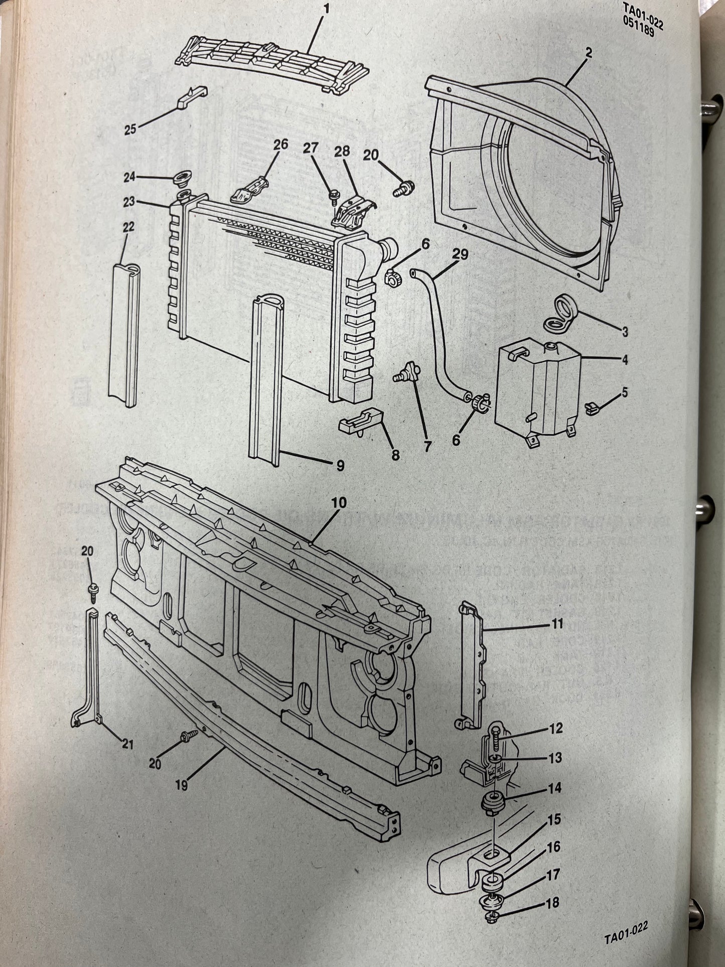 Reservoir, Coolant Recovery Reservoir Tank 1985 - 1991 Part# 15531514