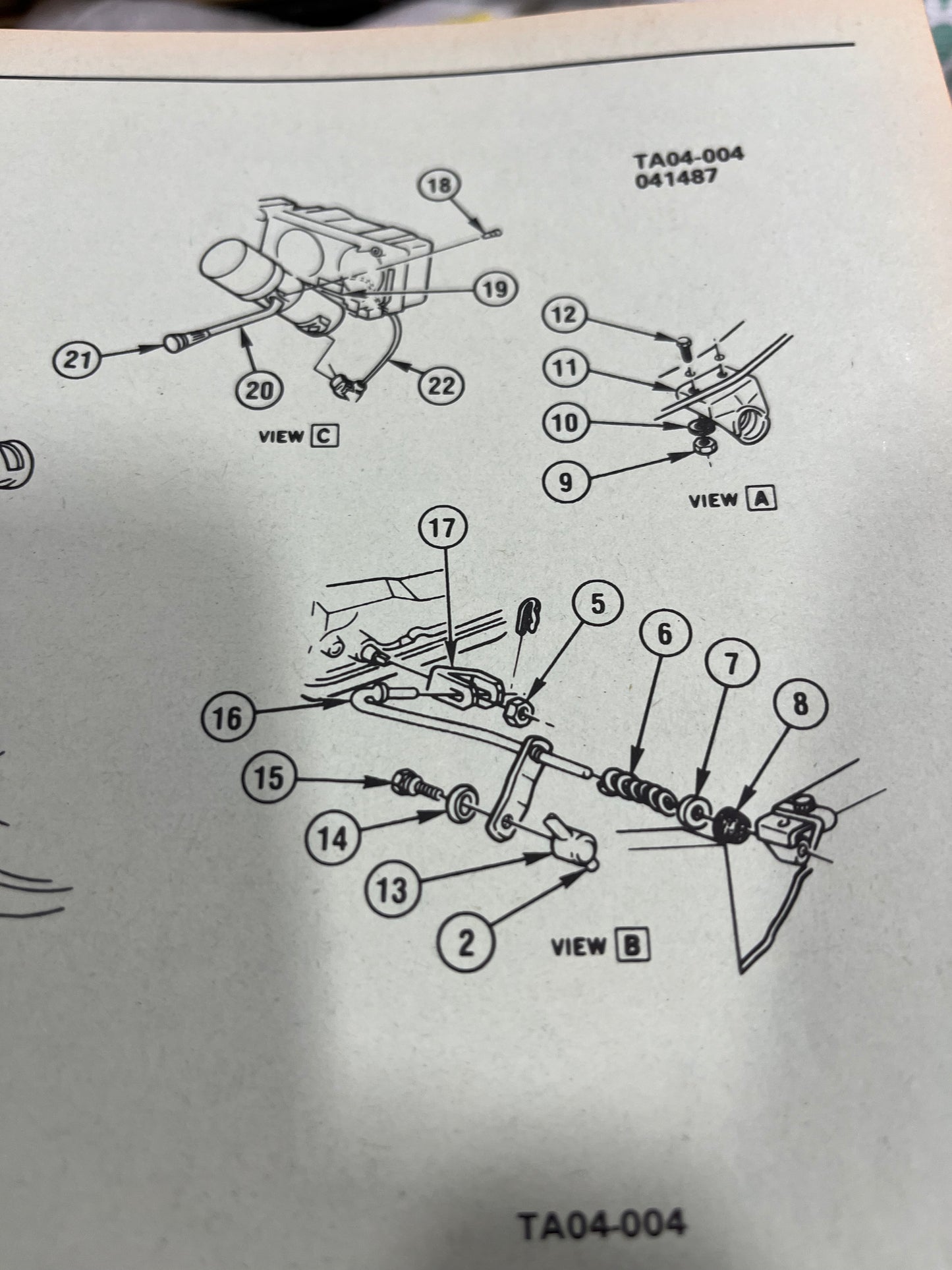 Lever, Transmission Range Selector Shaft Lever (Automatic) Part# 9795470