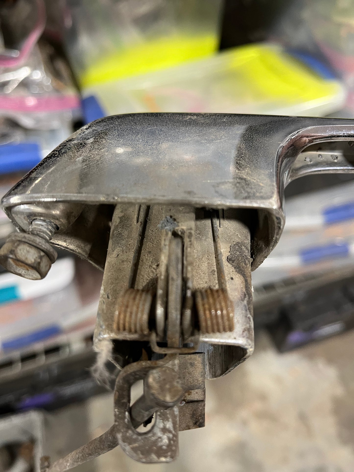 Spring, Outside Release Lever Spring Part# 327065 (Outside Door Handle)