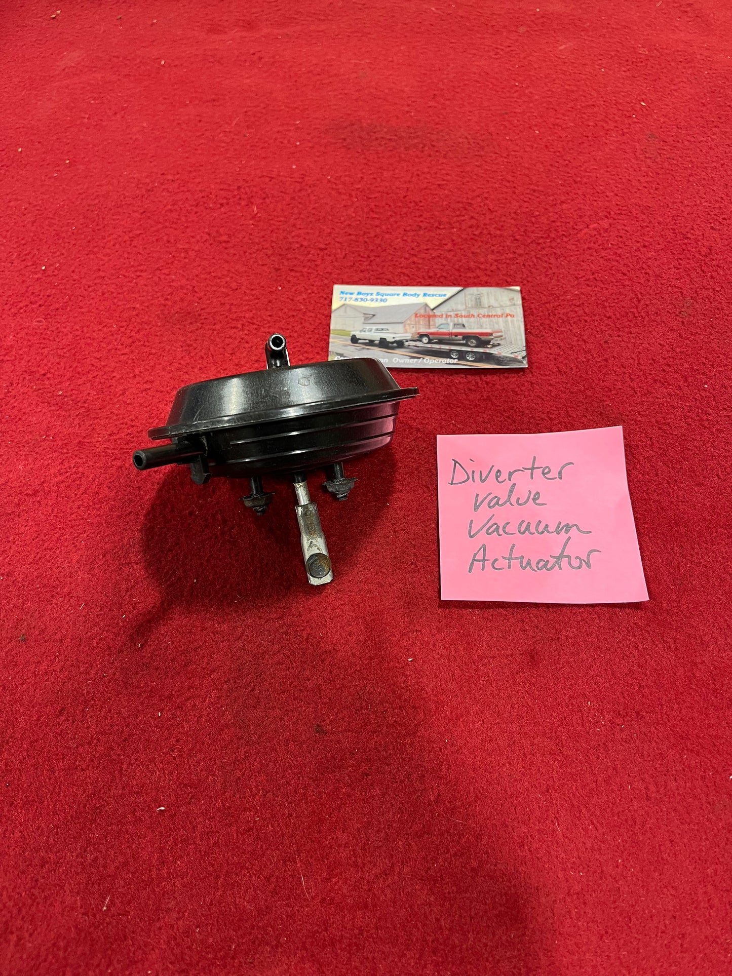 Valve, AC Inside Housing Diverter Valve Vacuum Actuator (1985-1986) Part# 1996886