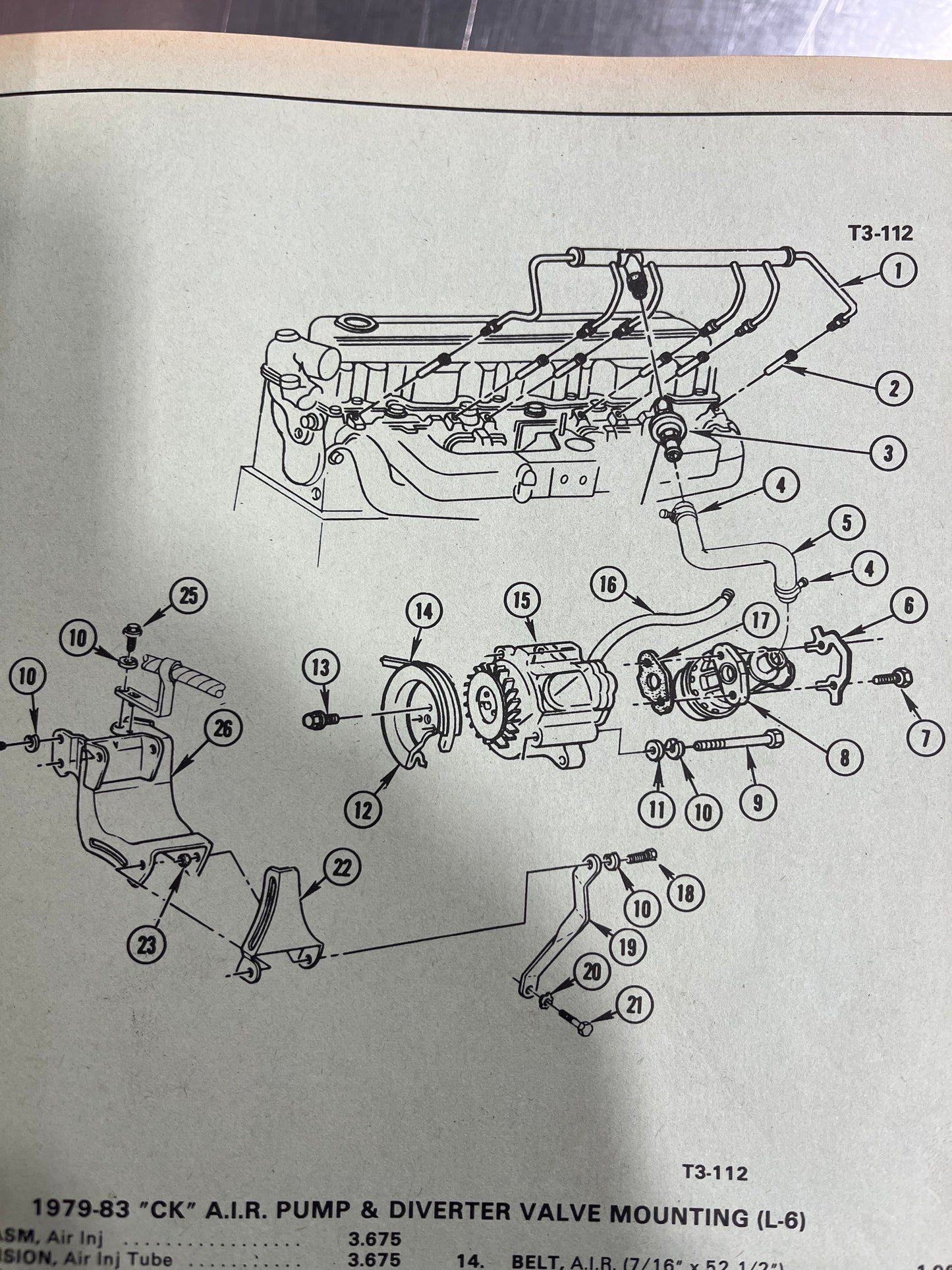 Pump Assembly, Air Injection Pump Assembly