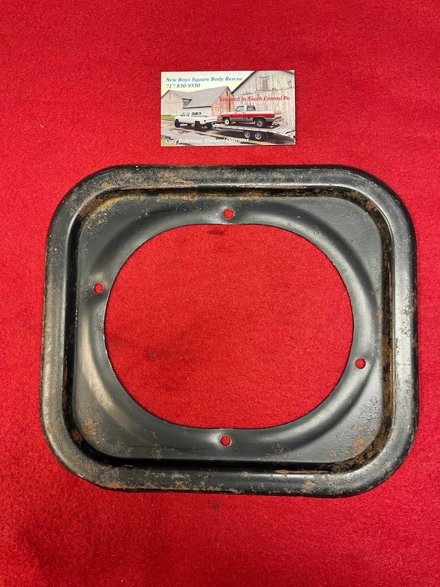 Plate, Shifter Boot Plate SM465 Part# 14072669