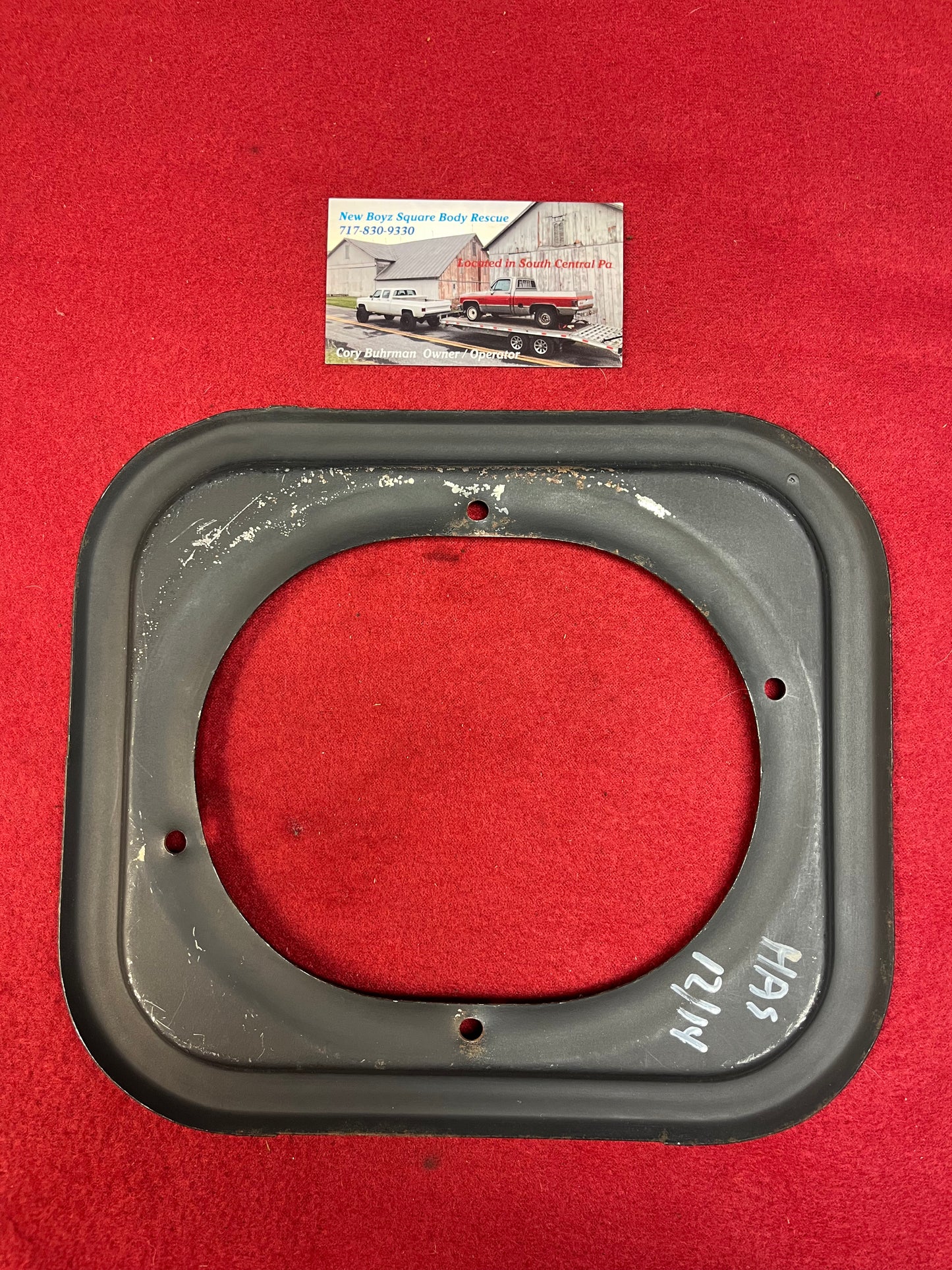 Plate, Shifter Boot Plate SM465 Part# 14072669