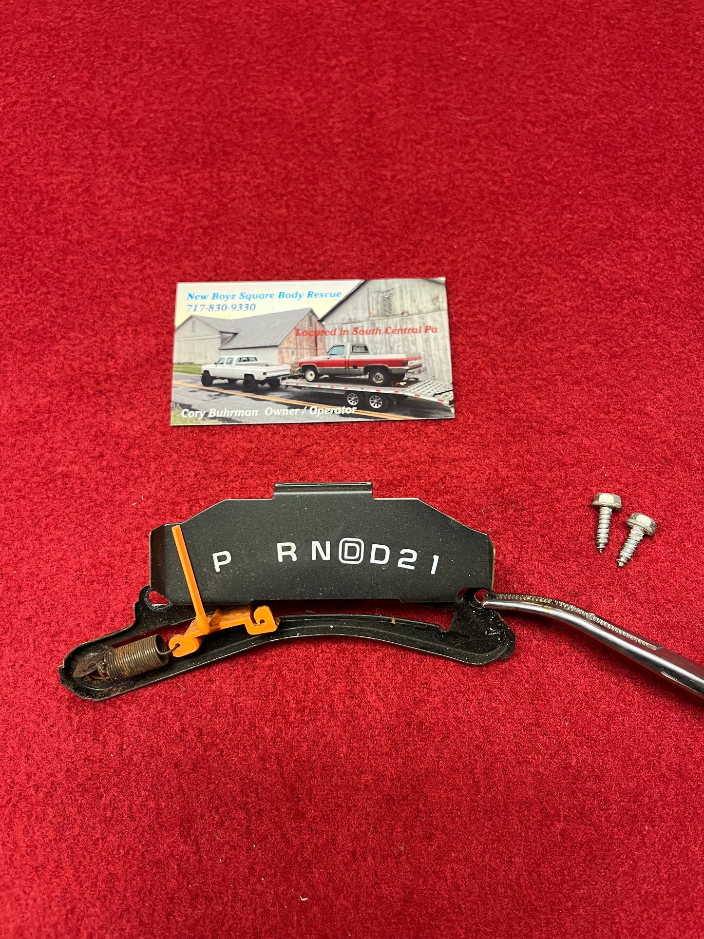 Indicator, Shift Indicator Assembly 700r4 2nd design Part# 25078572