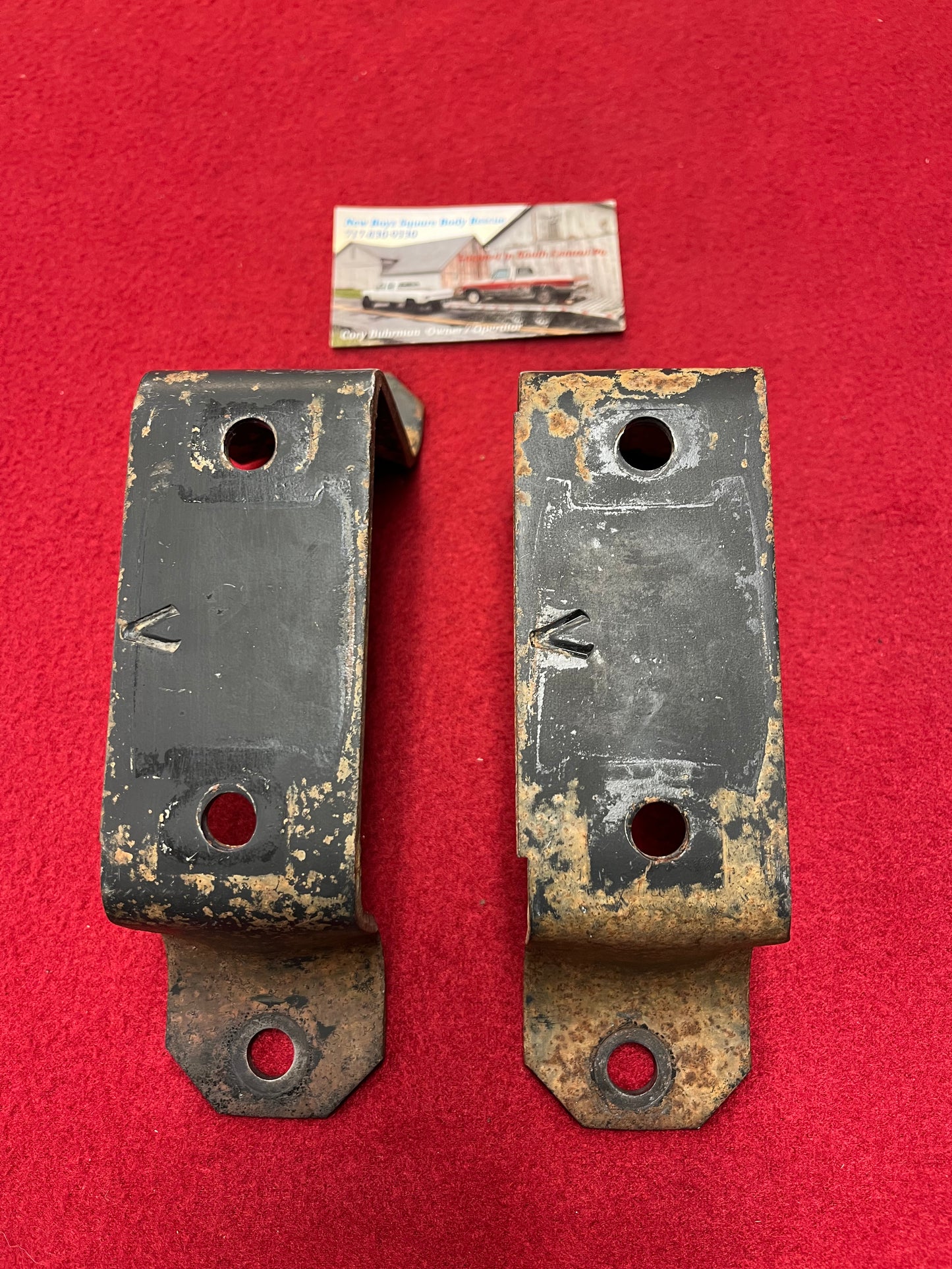 Brackets, C Series Front Stabilizer Shaft Frame Brackets (Sway Bar Brackets) Part# 6271375