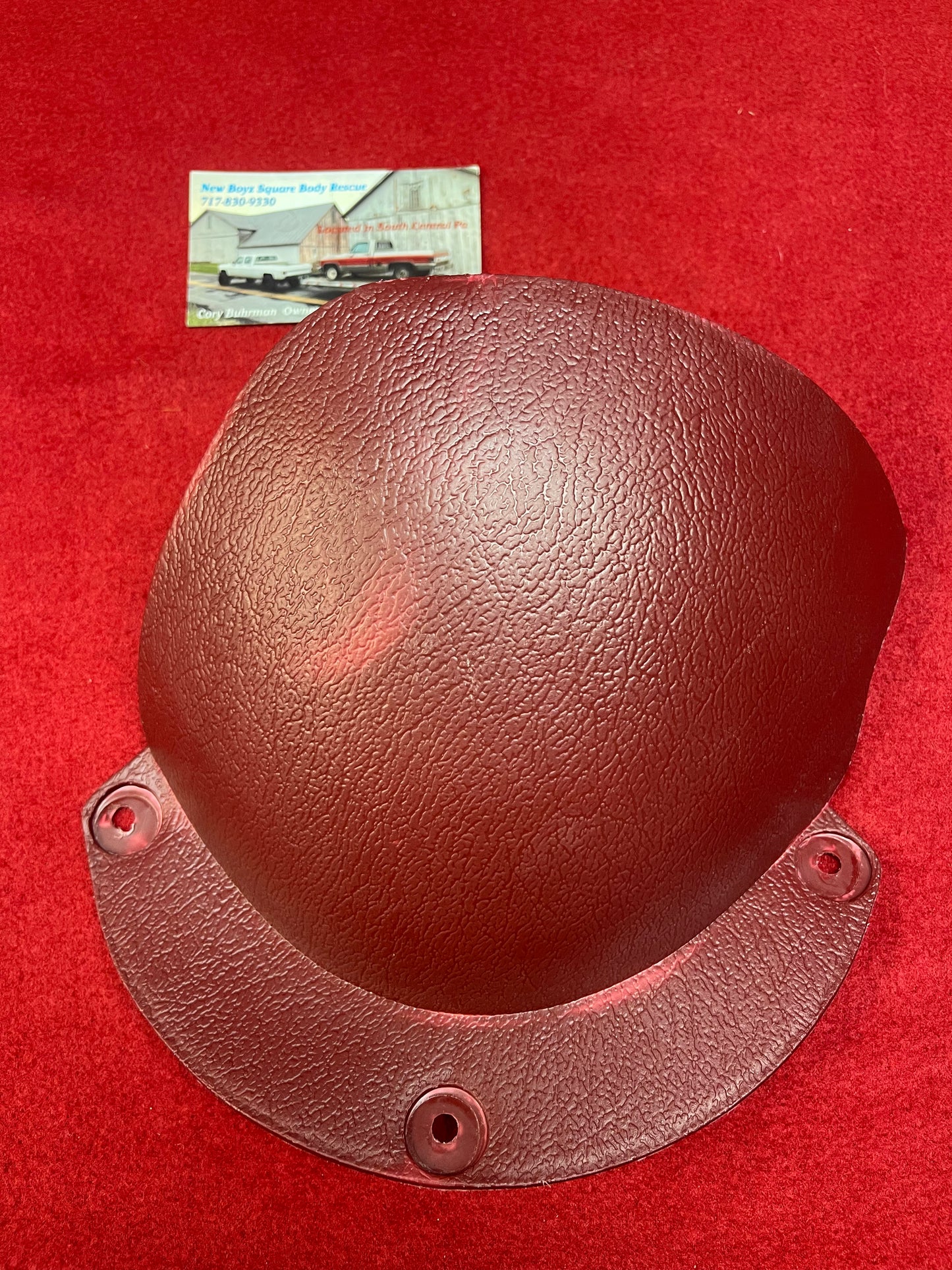 Baffle, Burgundy (81-83) Air Vent Valve Baffle Part# 14036918