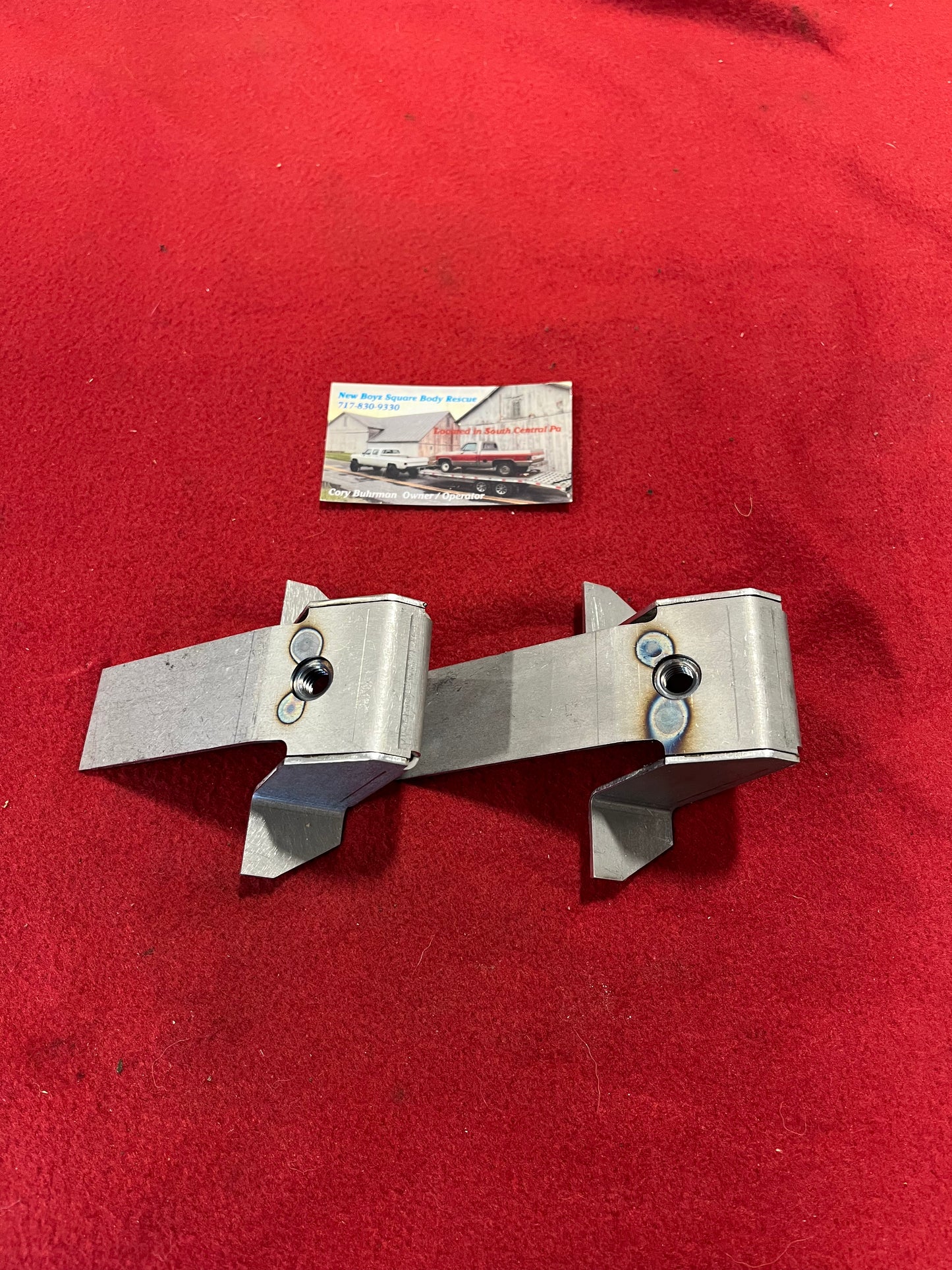 Bracket Set, Bucket Seat Pedestal Floor Bracket (Set of 2)