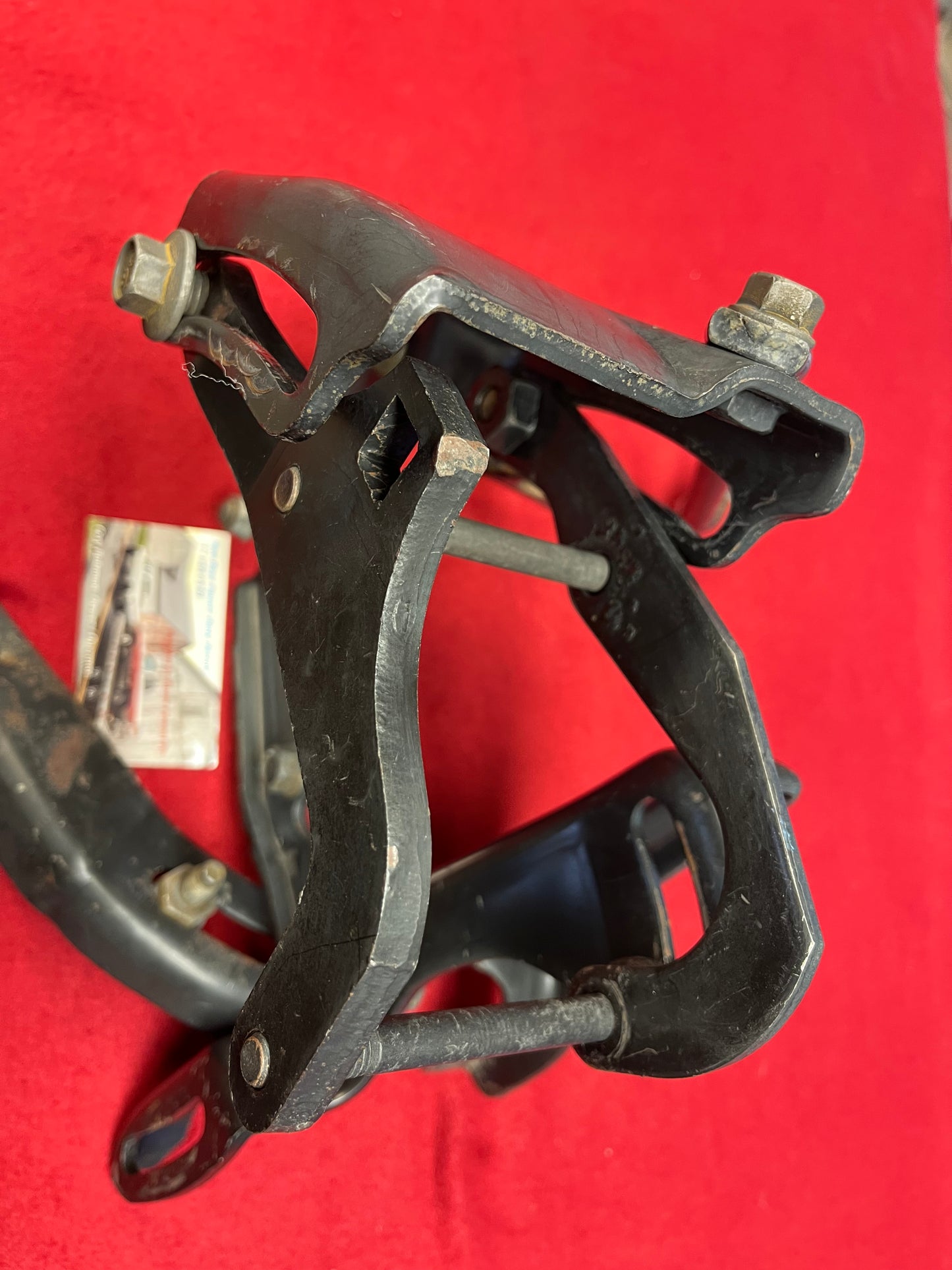 1: Air Conditioning (AC) Compressor Mount Bracket and Hardware Kit R-4 Pancake Style 1981 - 1984