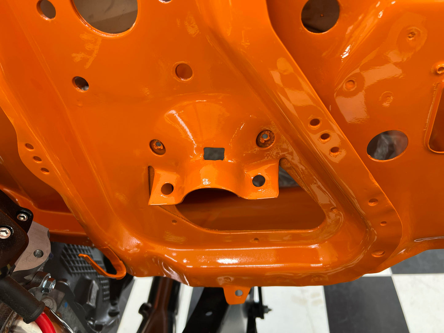 Steering Column Exterior Mount Strap (Metric Thread)