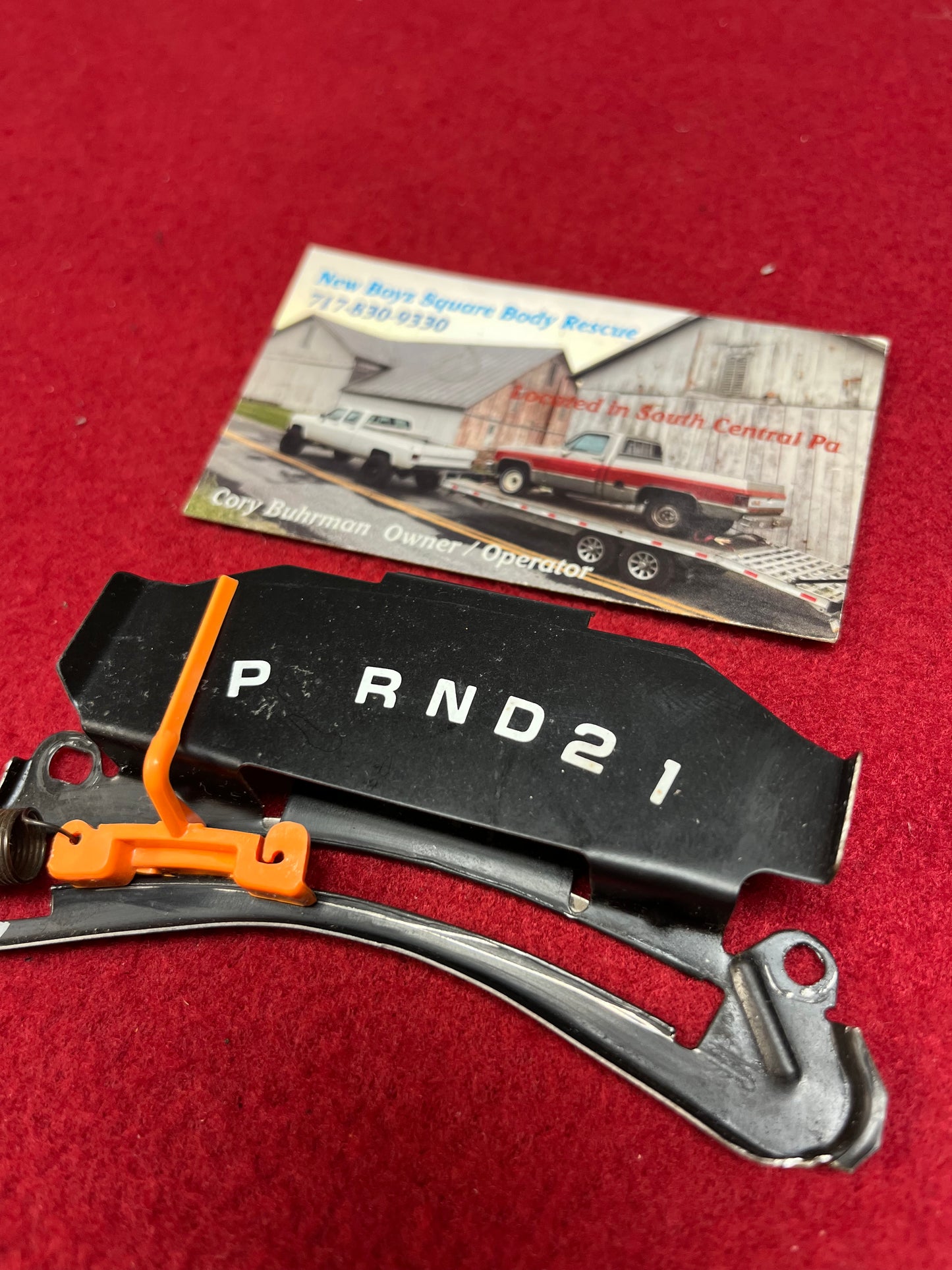 Indicator, Shifter Indicator Assembly D 2 1 (Later Color Needle)