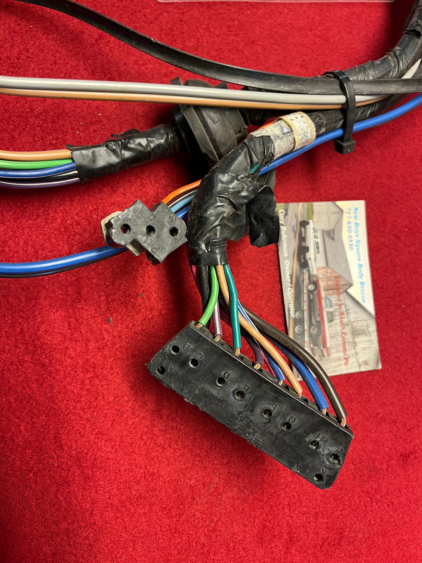 Harness, Door Wiring Harness 4 Door LHF