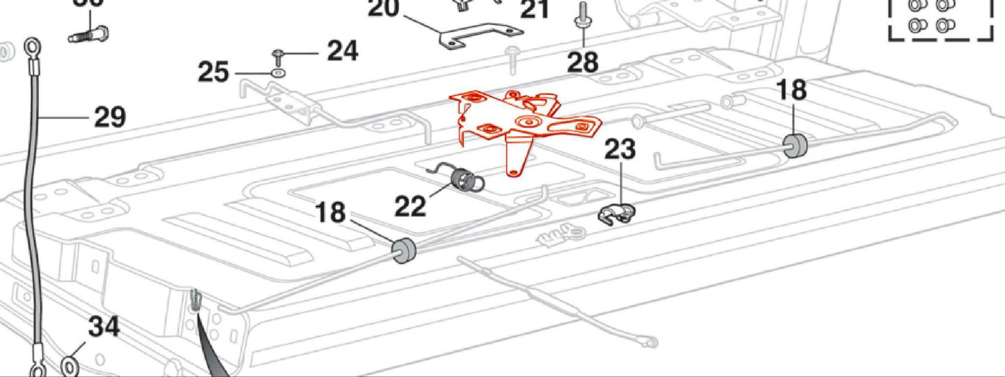 Lock, Latch Lock K5 Gate Part# 15646956.