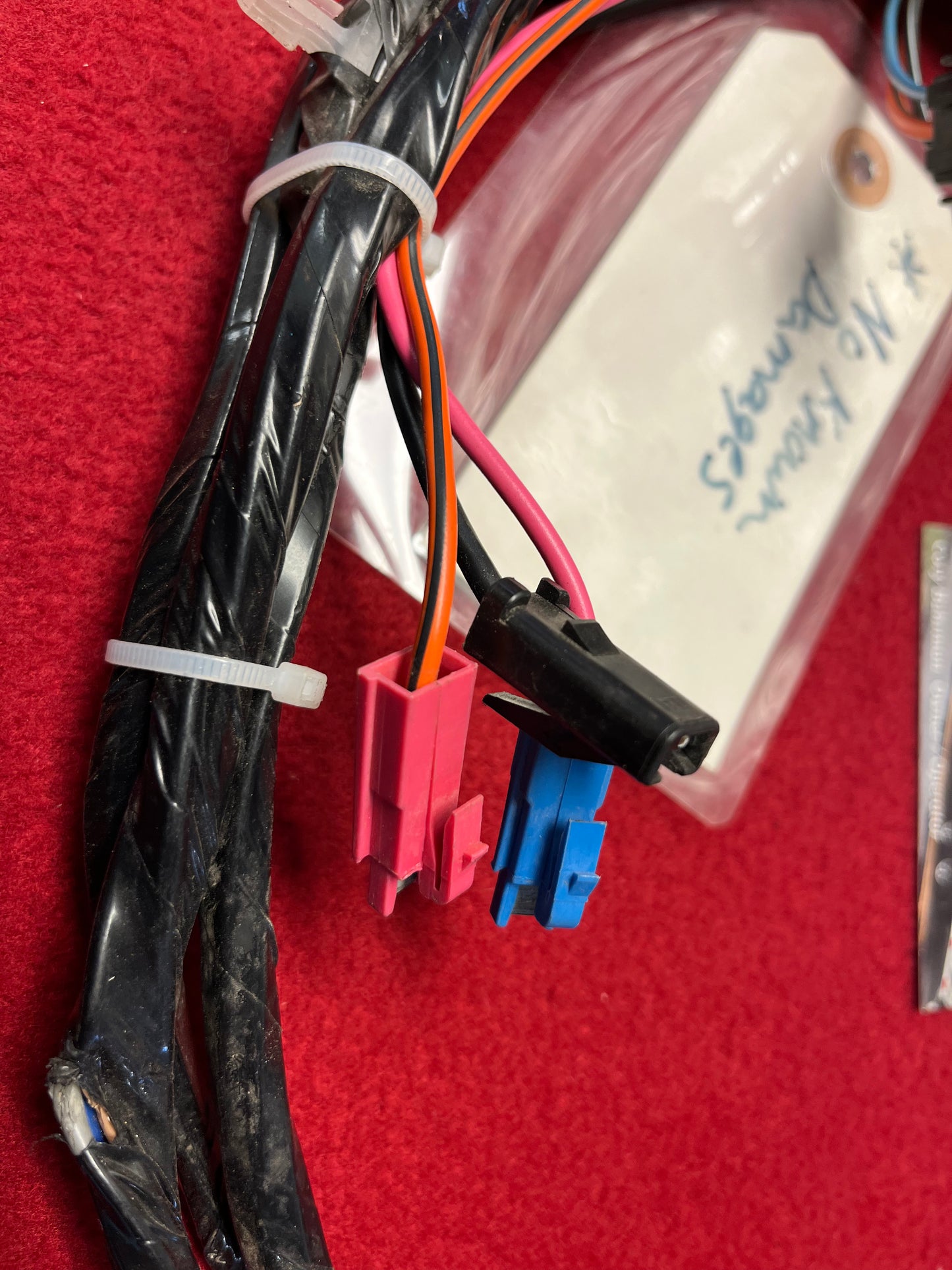 Harness, Two Door Power Window and Power Lock Cab Side Harness (Design 3) (Without Lock Relay)