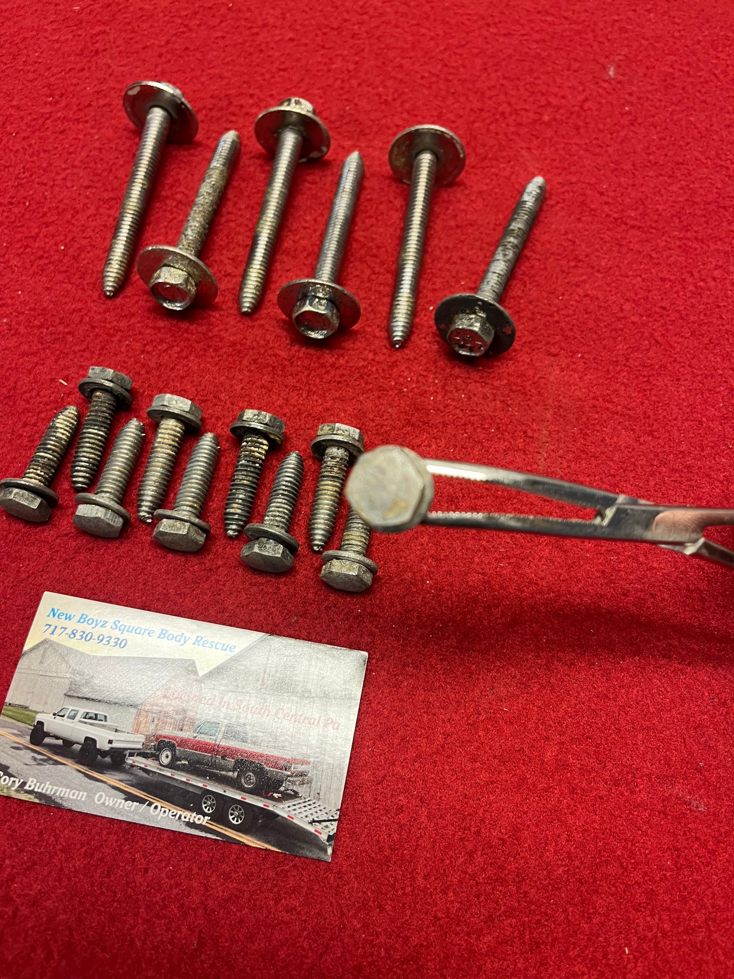Bolt Kit, Topper Bolt Kit (Blazer / Jimmy) (Earlier Design)