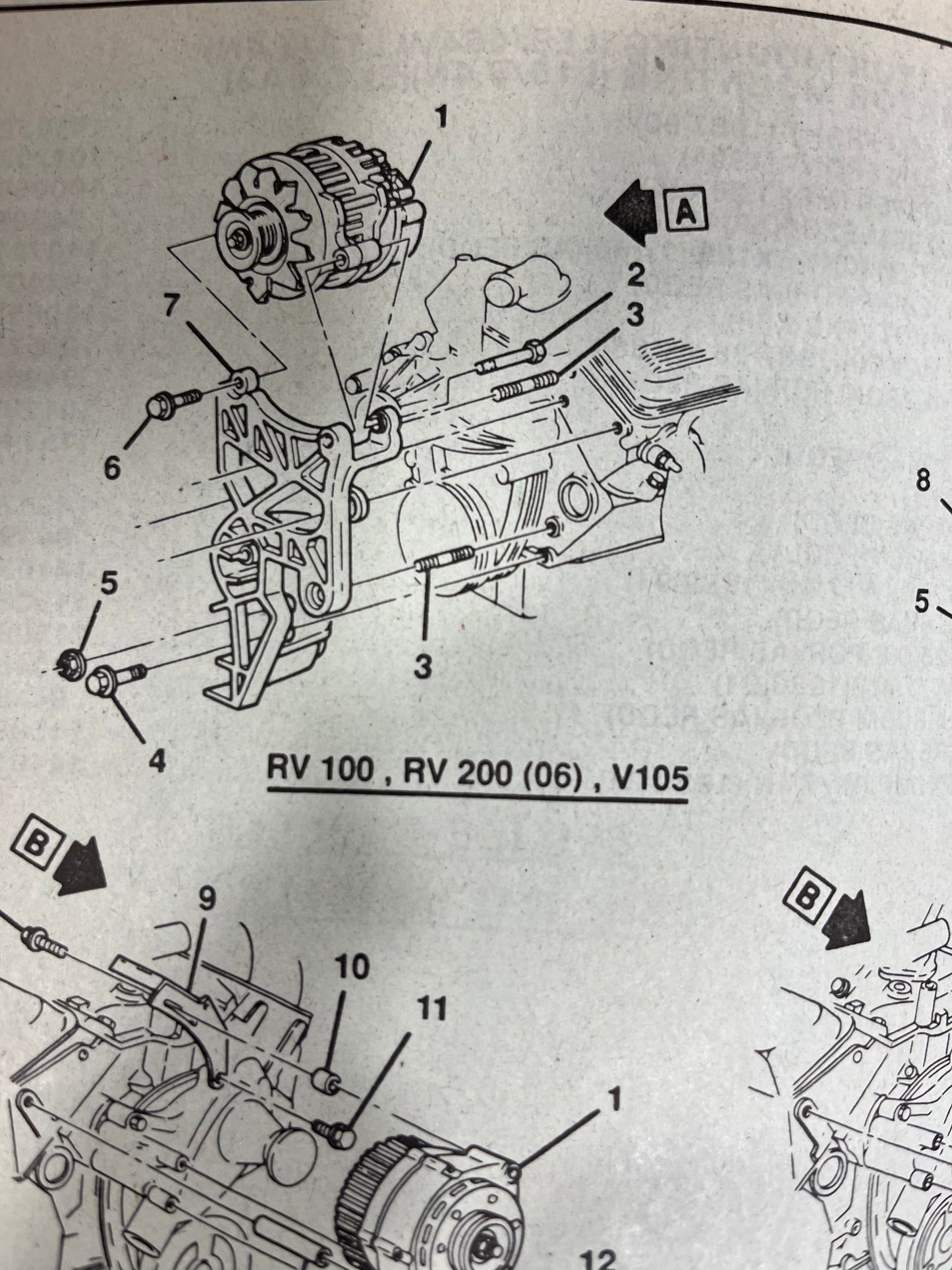 Bracket, Alternator Power Steering Pump Bracket (Serpentine System) Part# 10118701