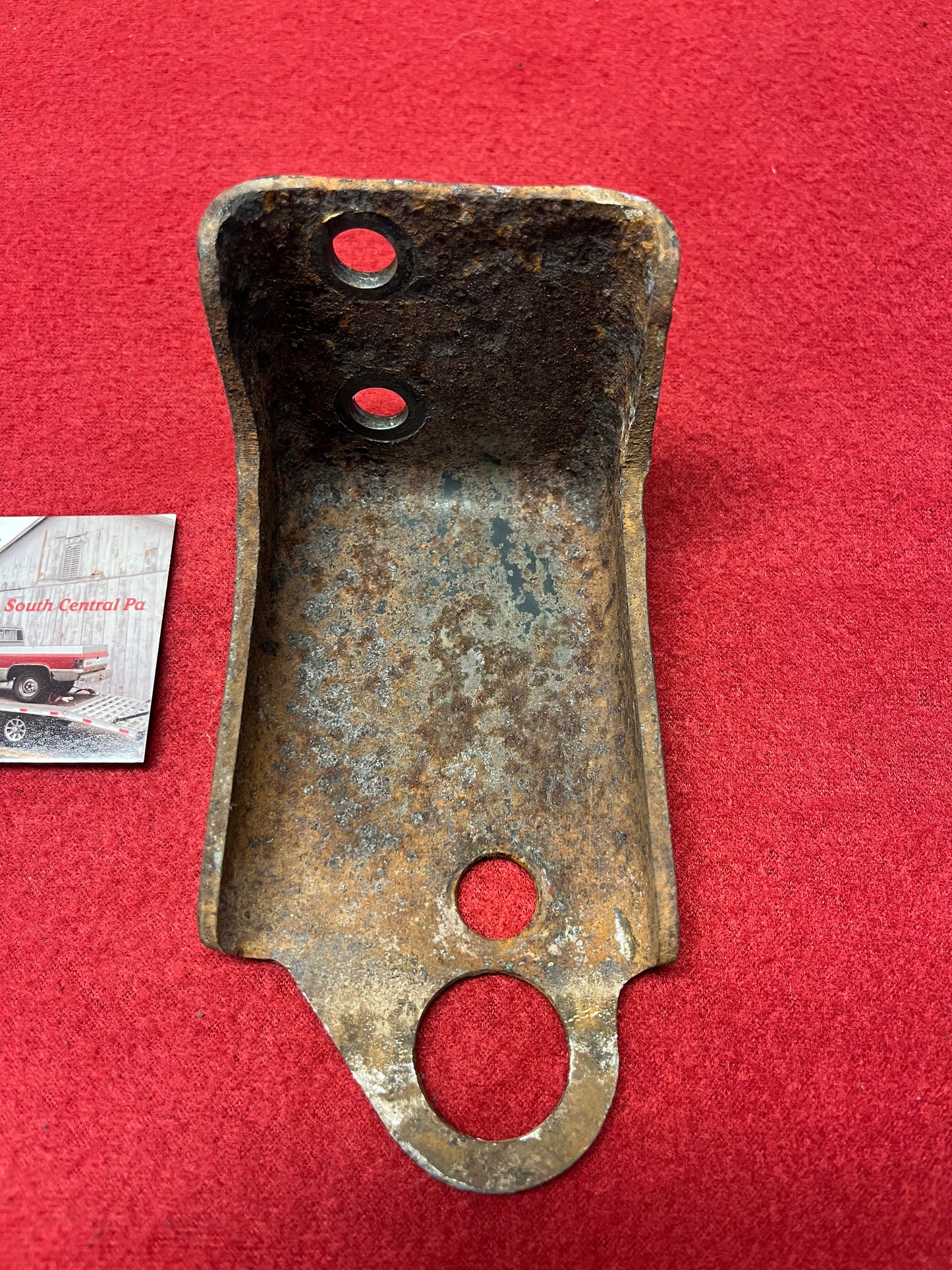 Bracket, Parking Brake Cable Rear Support Bracket 1984 - 1987 C & R 1 & 2 Part# 14072691
