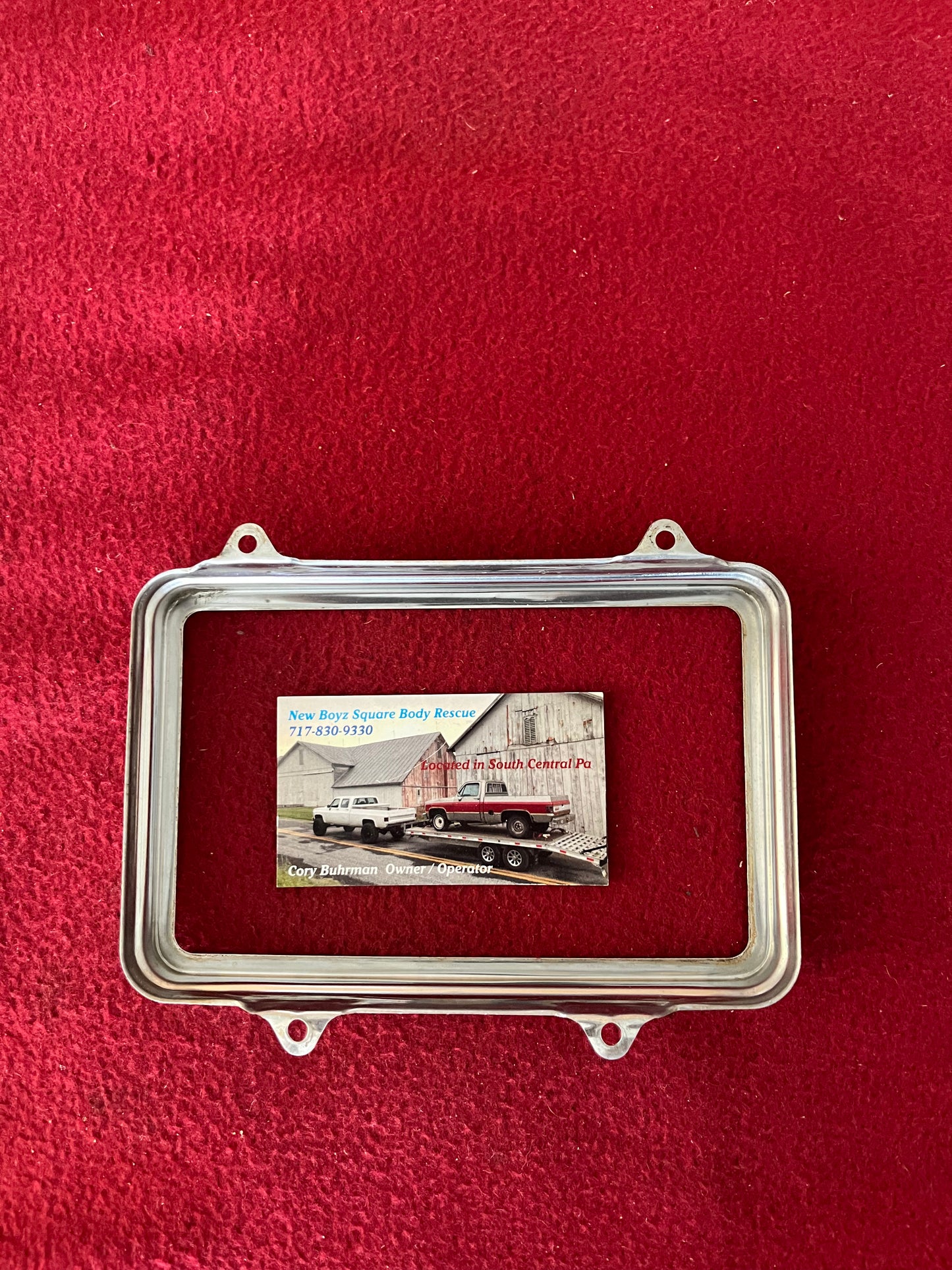 Ring, Headlight Retaining Ring 4”x6”