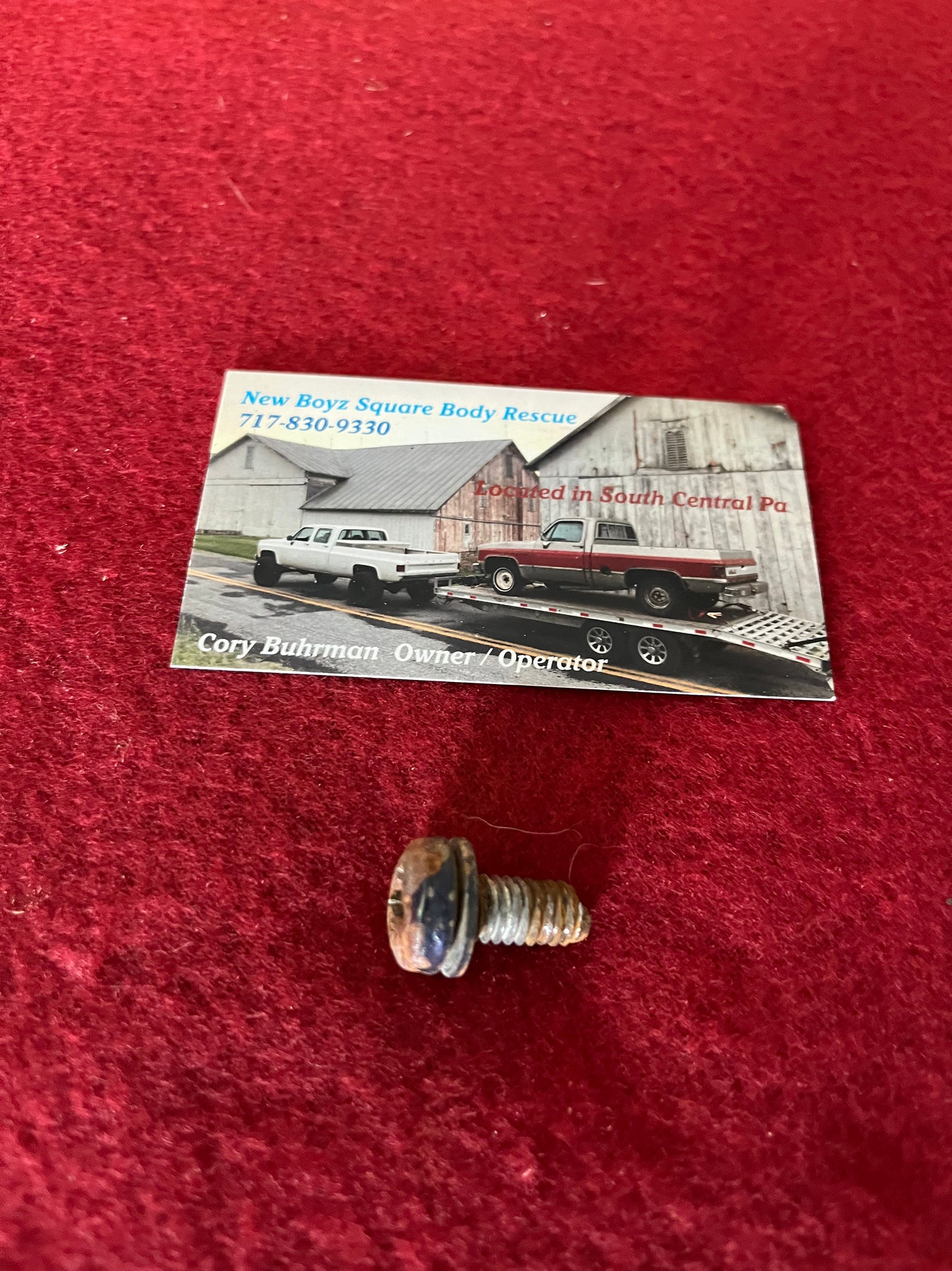 Bolt, Tailgate Handle Bolt #4 Phillips