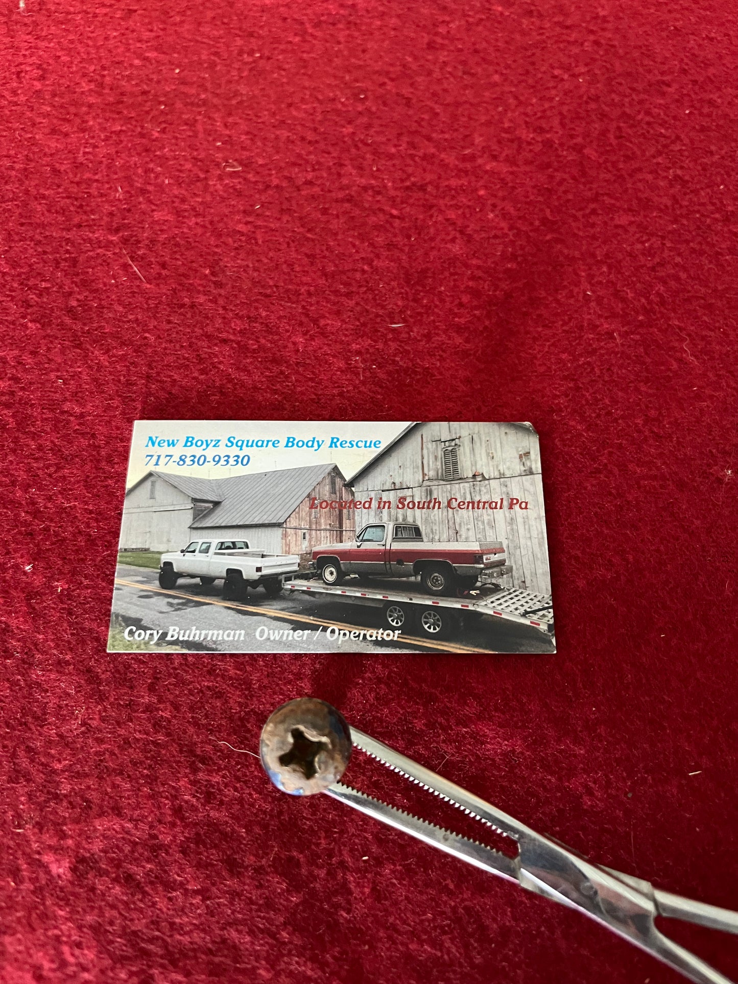 Bolt, Tailgate Handle Bolt #4 Phillips