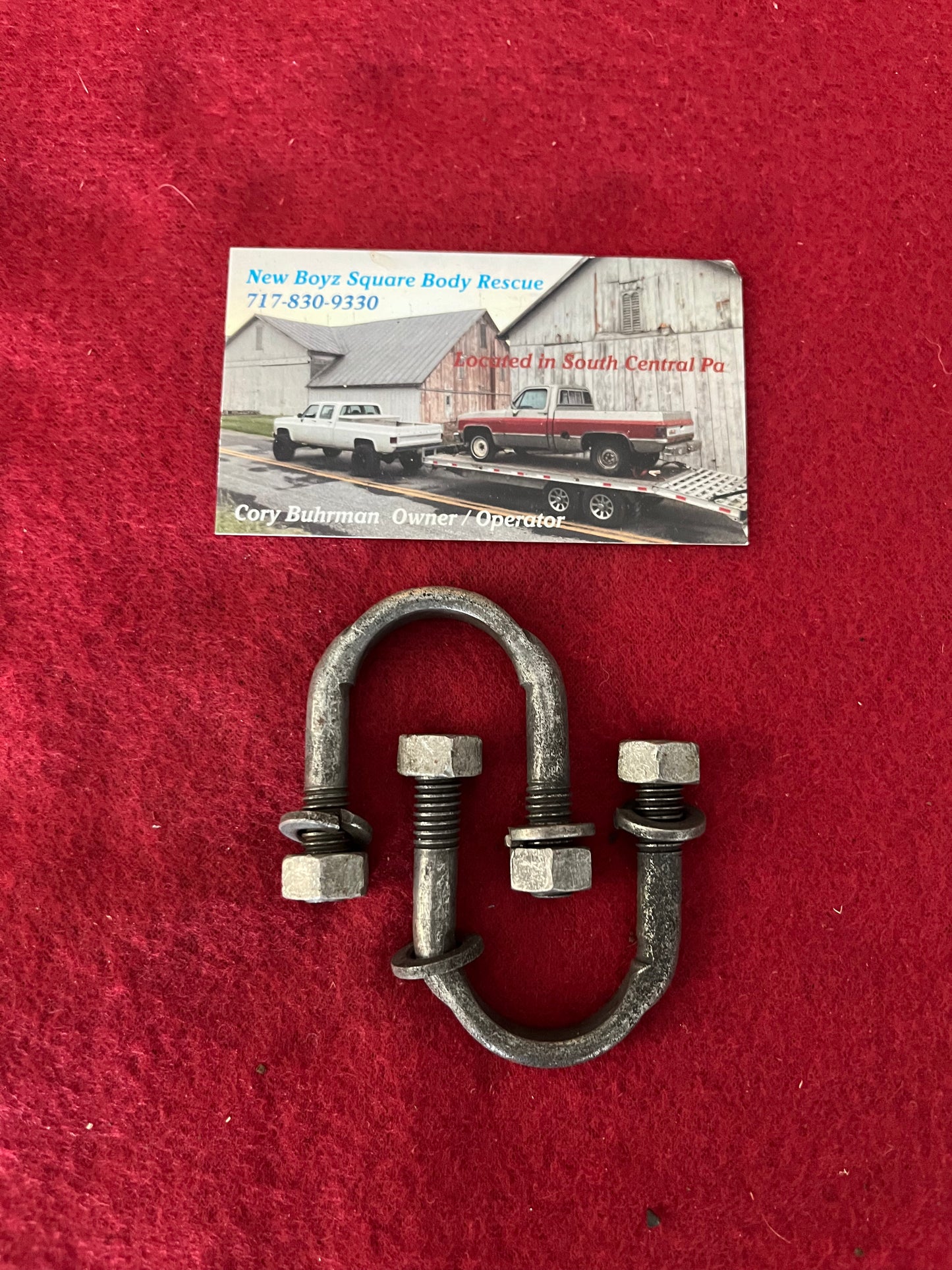 Strap. U Joint Strap (U Bolt Style)