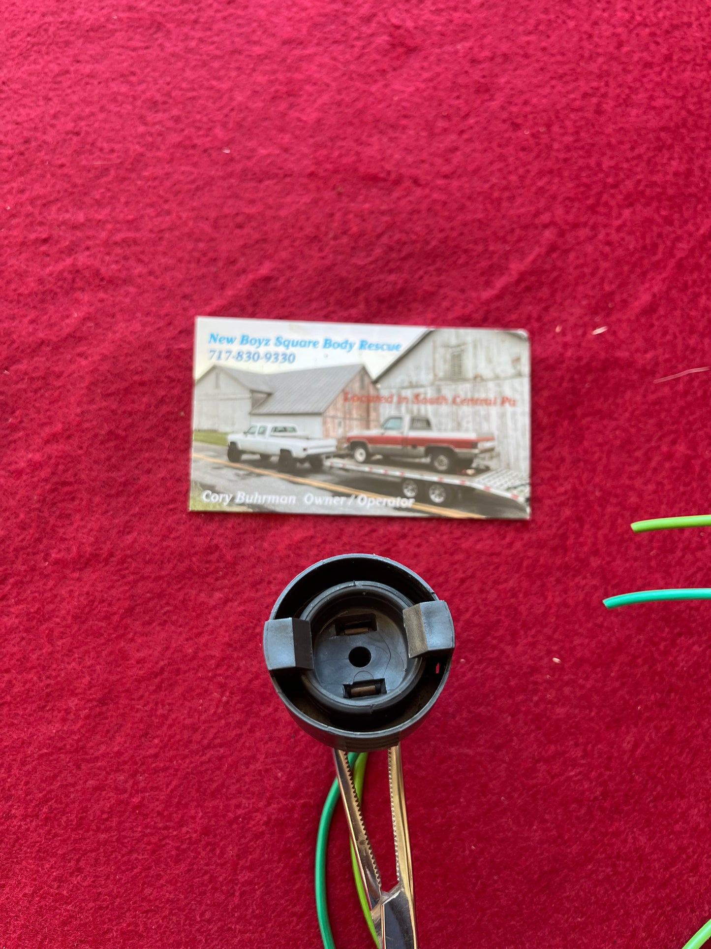 Pigtail, Air Condition (AC) Low Pressure Switch Pig Tail Used