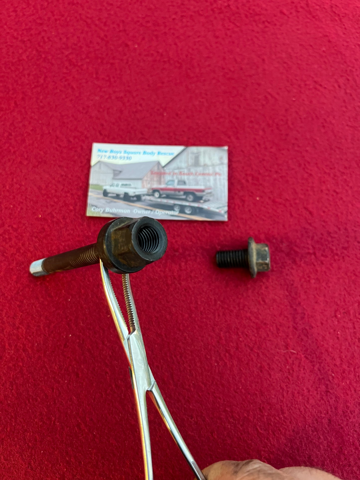 Bolt, Air Condition Compressor Rear Adjustment Bolt Part# 14081239 (AC) (M12 X 1.75 Head)