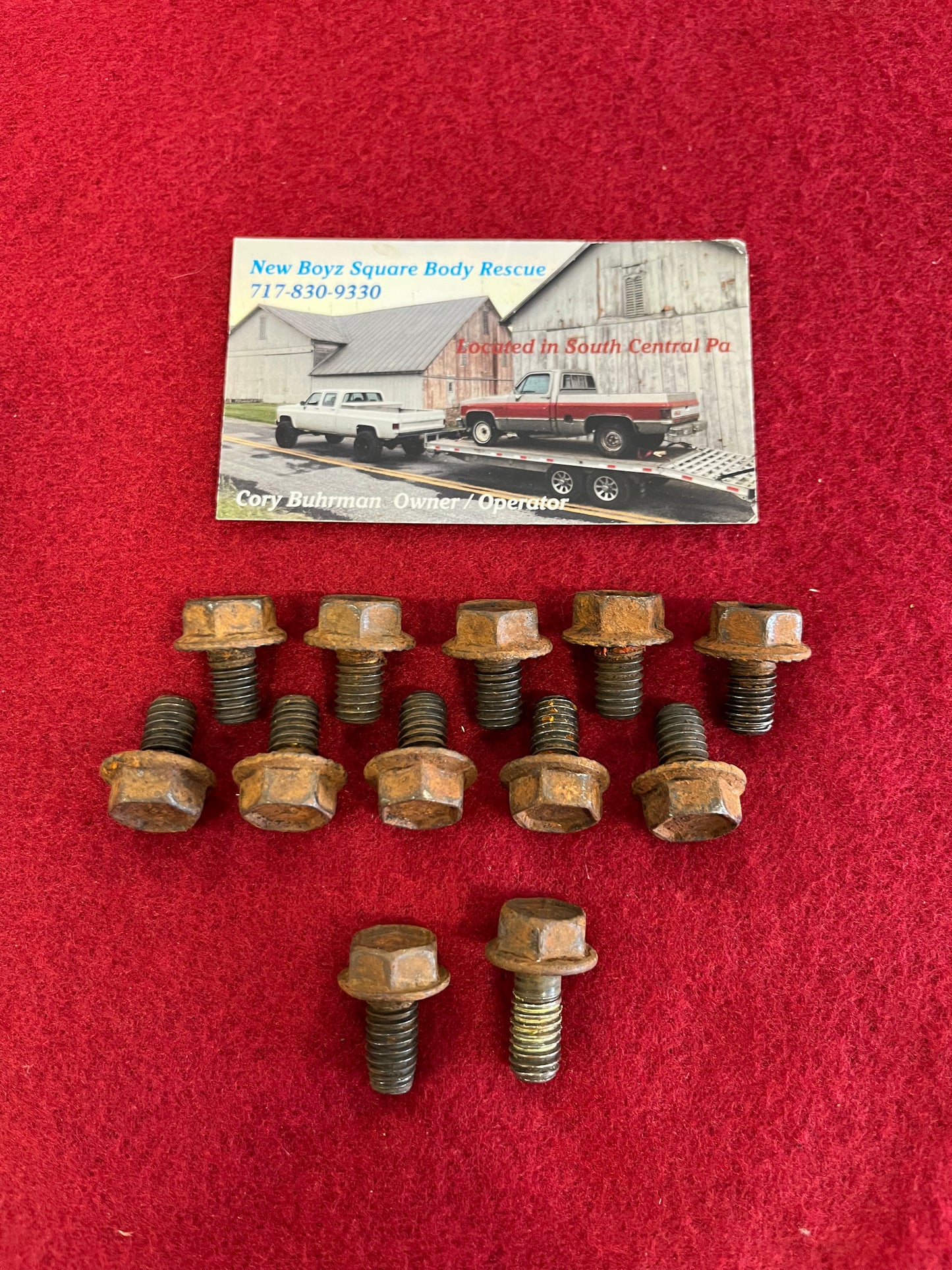 Bolt Set, Differential Cover Bolt Kit 12 Bolt 8.875” Ring Gear