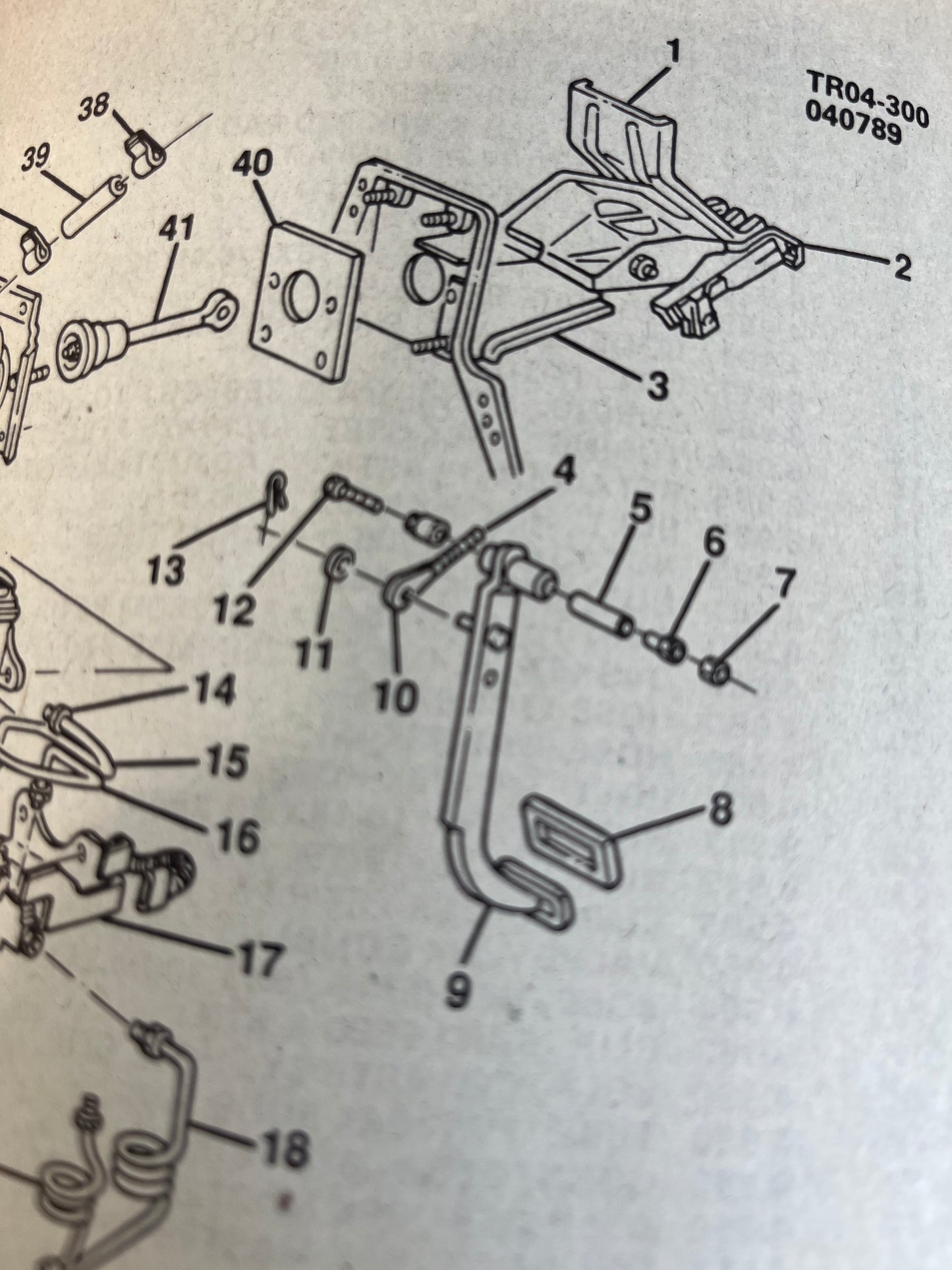 Kit, Brake Pedal Rod Installation Kit; One Retainer & One Washer (Hydro-Boost Brakes)