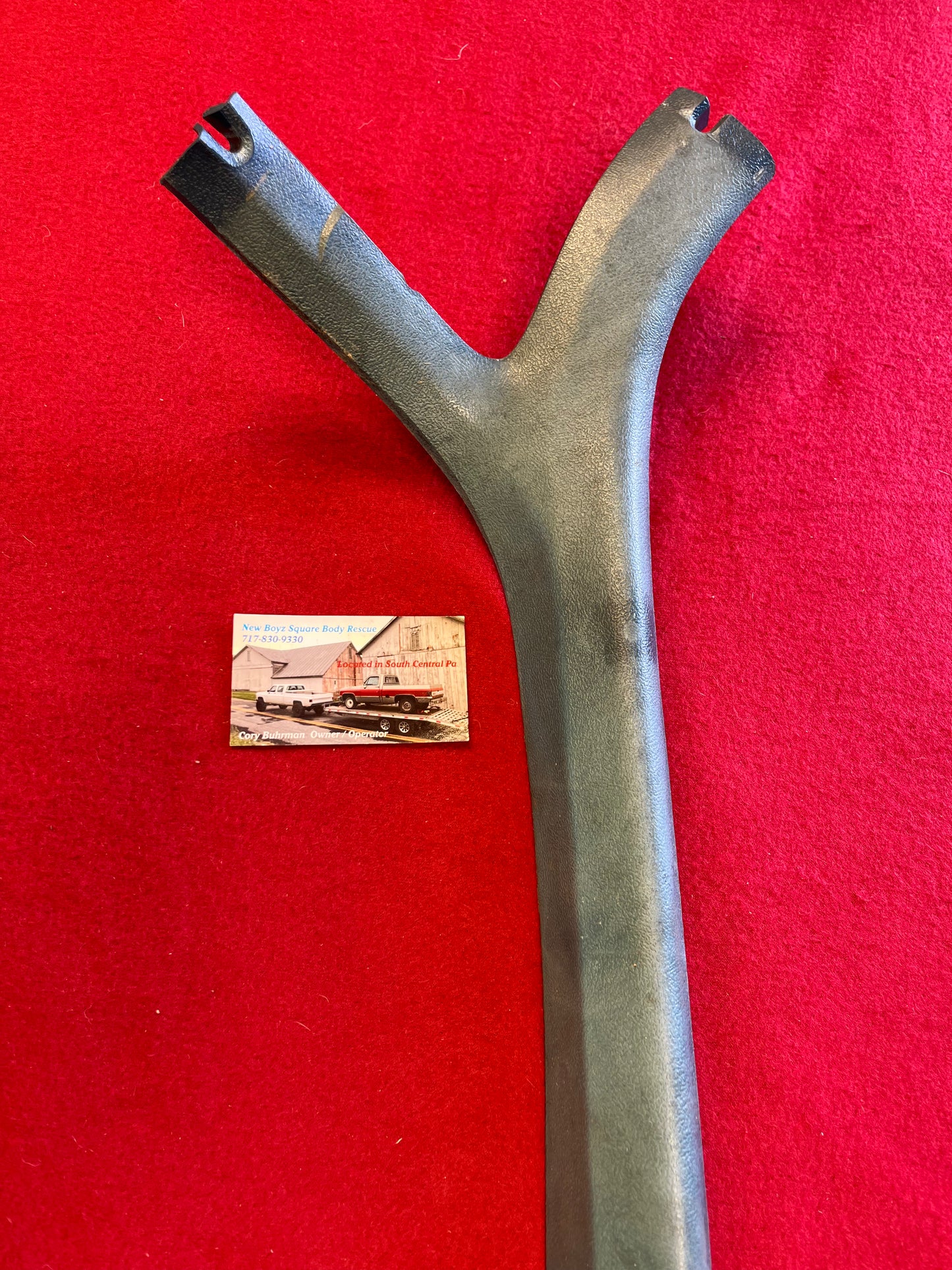 A Pillar, Passenger (Right) Blue A Pillar Trim Headliner 1981-1991
