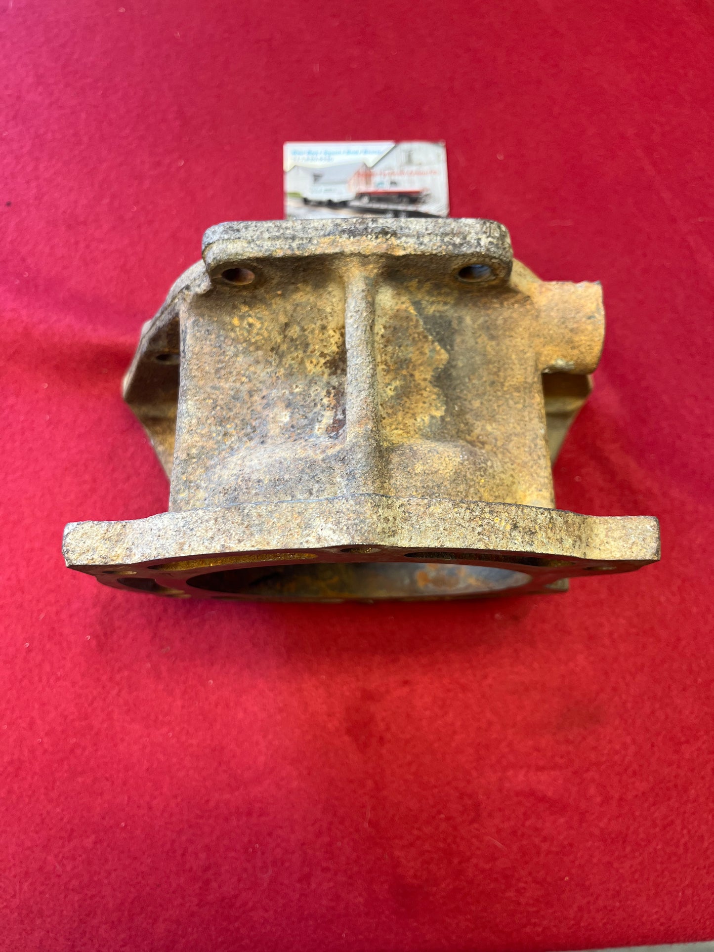 Adapter, NP205 Round Pattern - TH400 Crossmember Adapter Part# 15597799