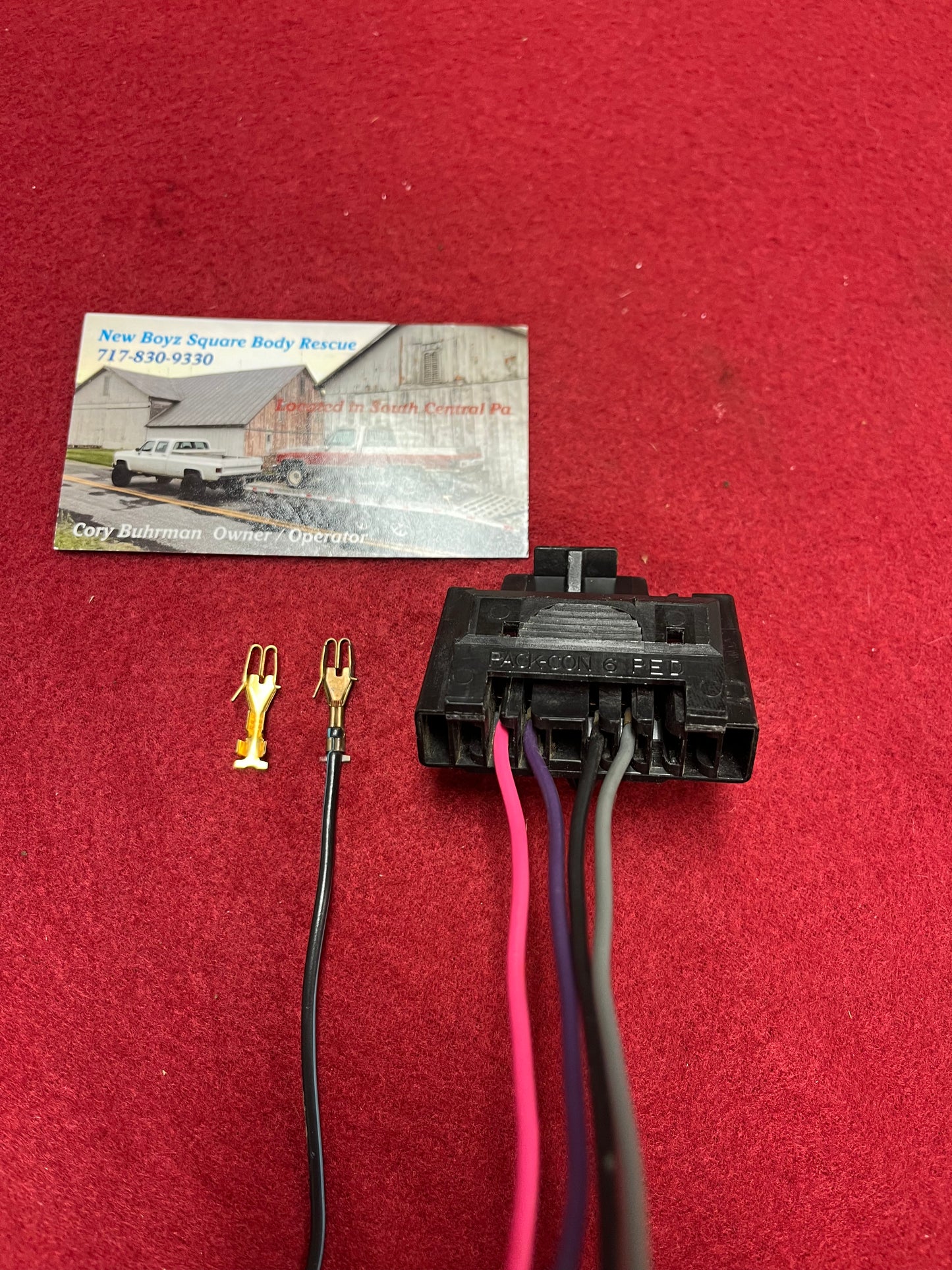 Terminal, Wiper Switch Terminal (1984-1991)