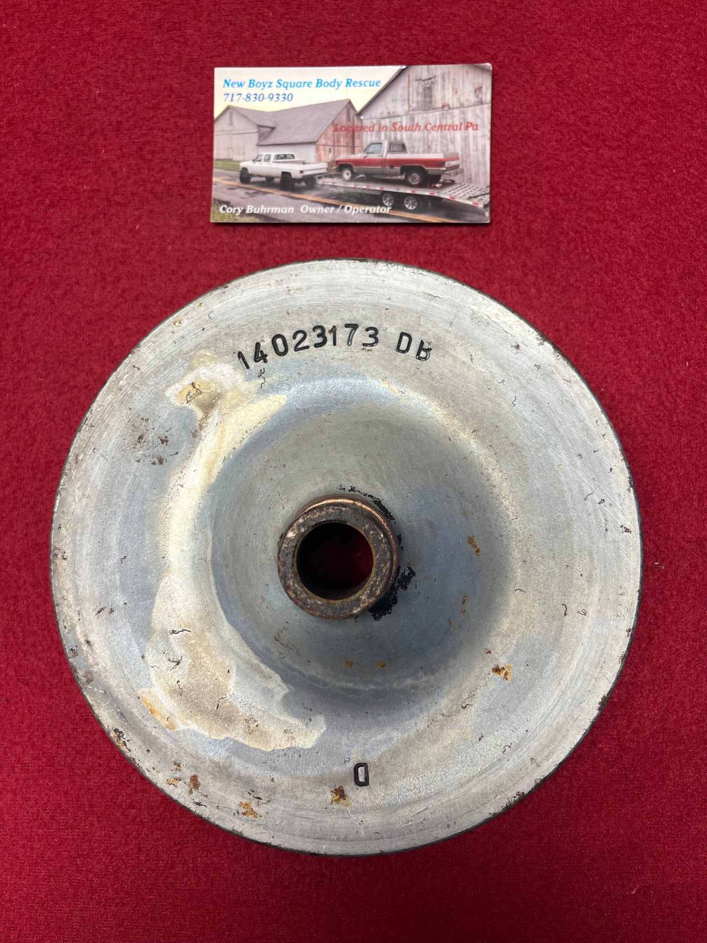 Pulley, Power Steering Pulley with Air Conditioning (AC) Part# 14023173DB